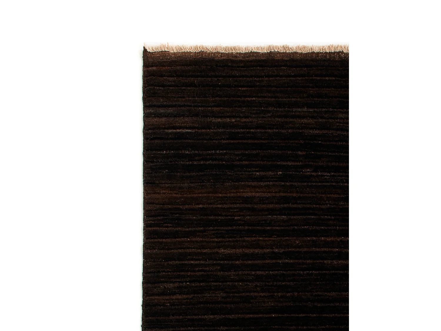 Wollteppich 174x239 Schwarz Juma