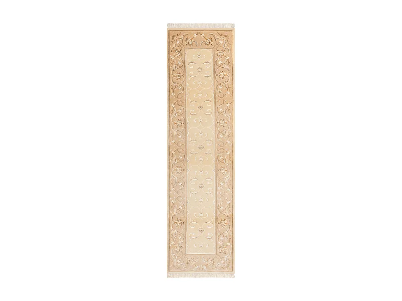 Tappeto per corridoio in lana 81x290 beige Darya