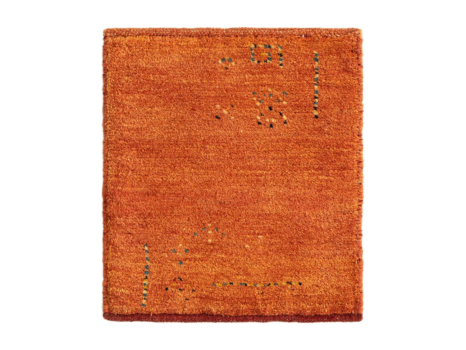 Woltapijt 50x45 Oranje Gabbeh