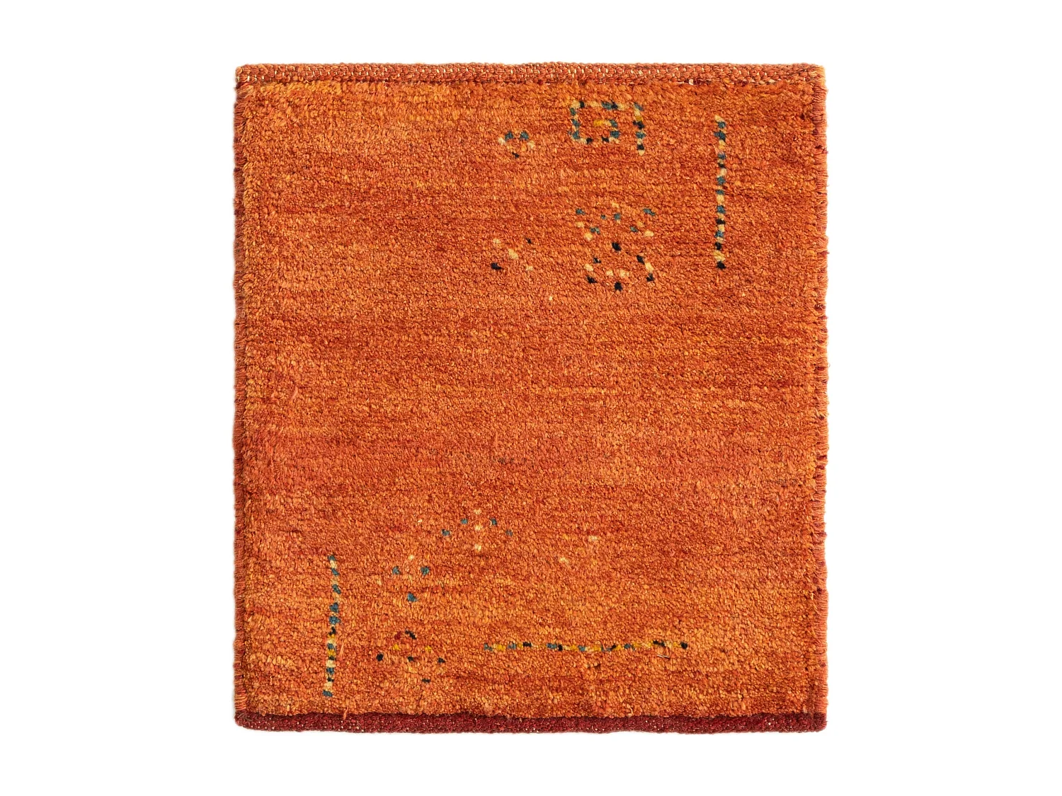 Woltapijt 50x45 Oranje Gabbeh