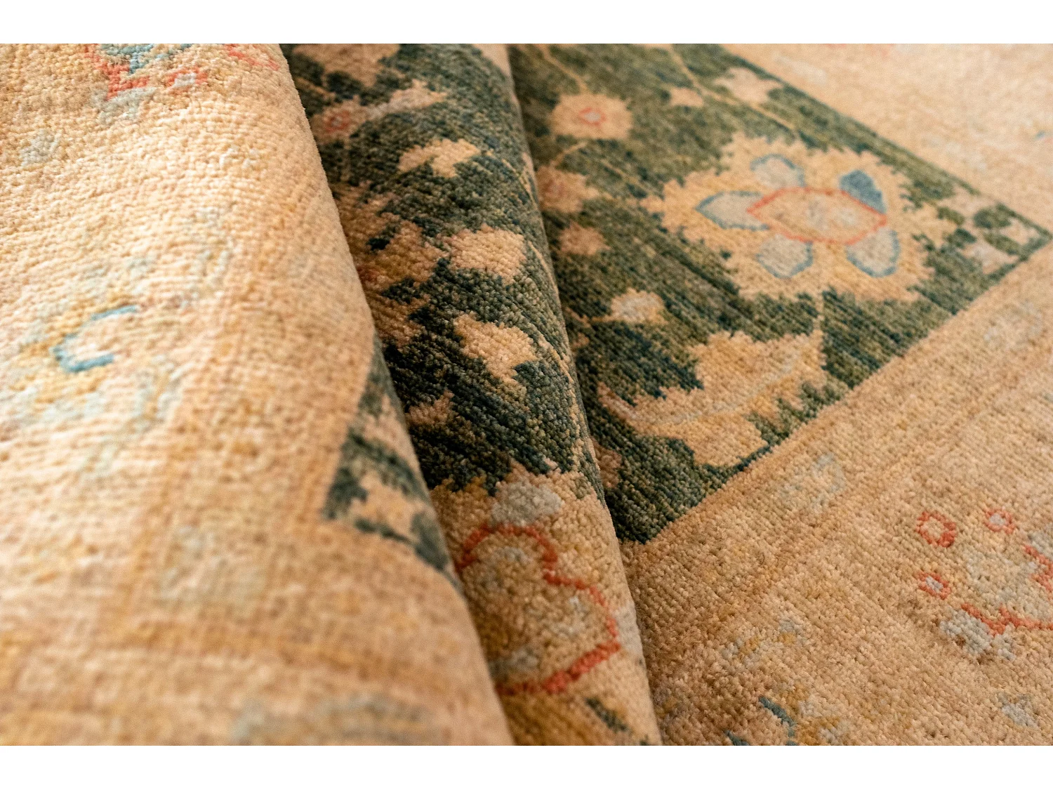 Woltapijt 147x104 Groen Ziegler