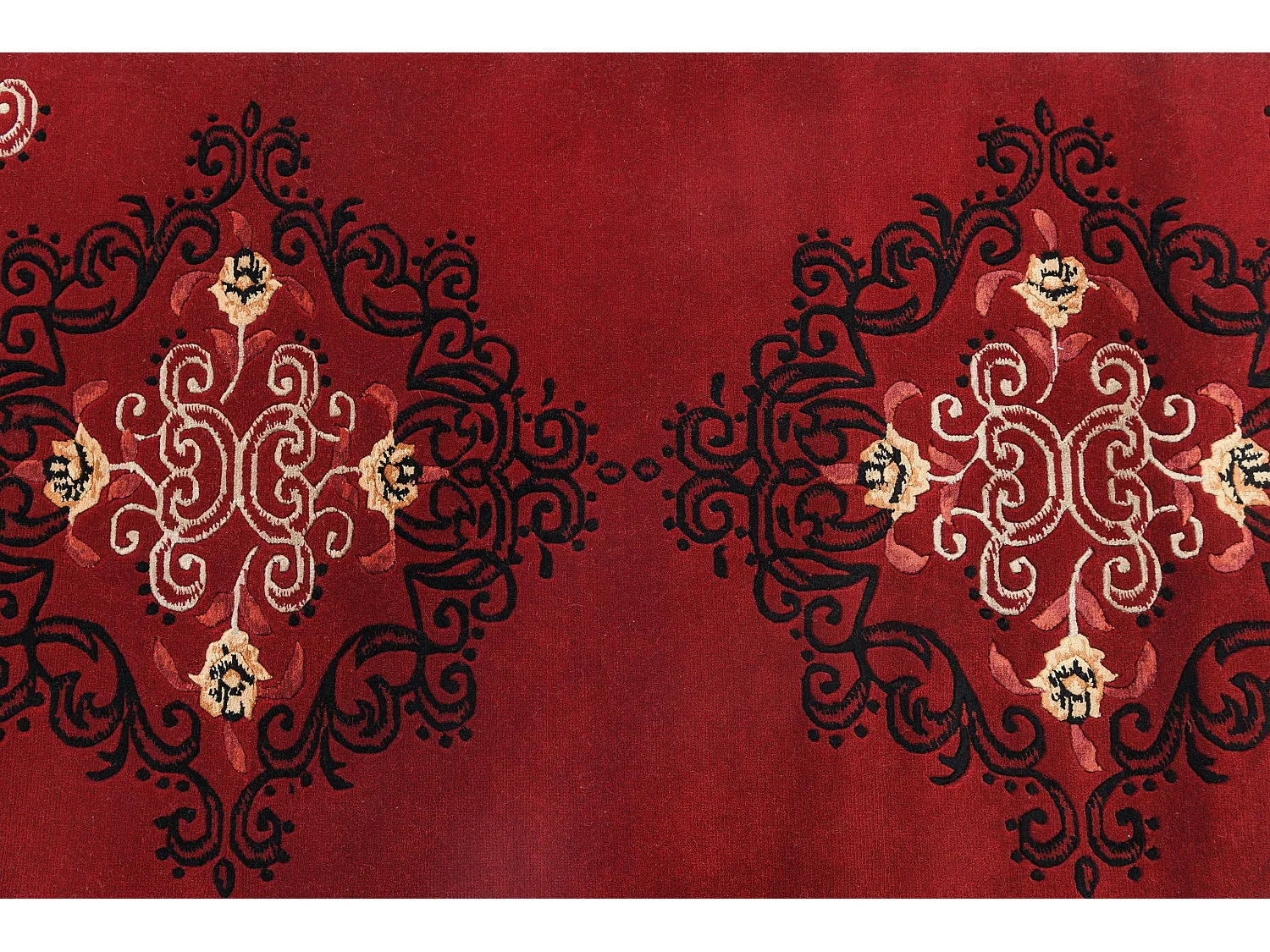 Tapis de couloir en laine 84x198 rouge Darya