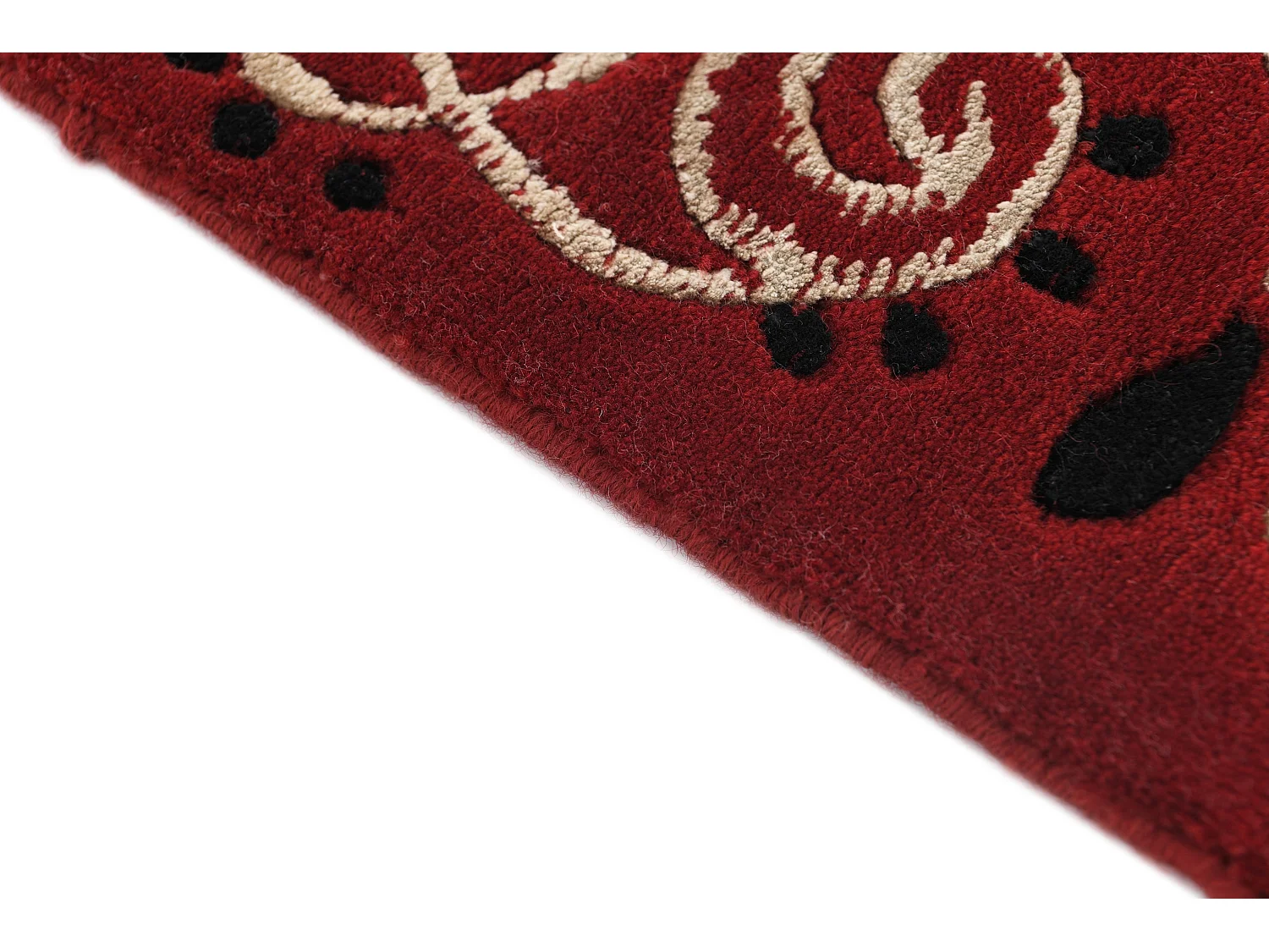 Tapis de couloir en laine 84x198 rouge Darya