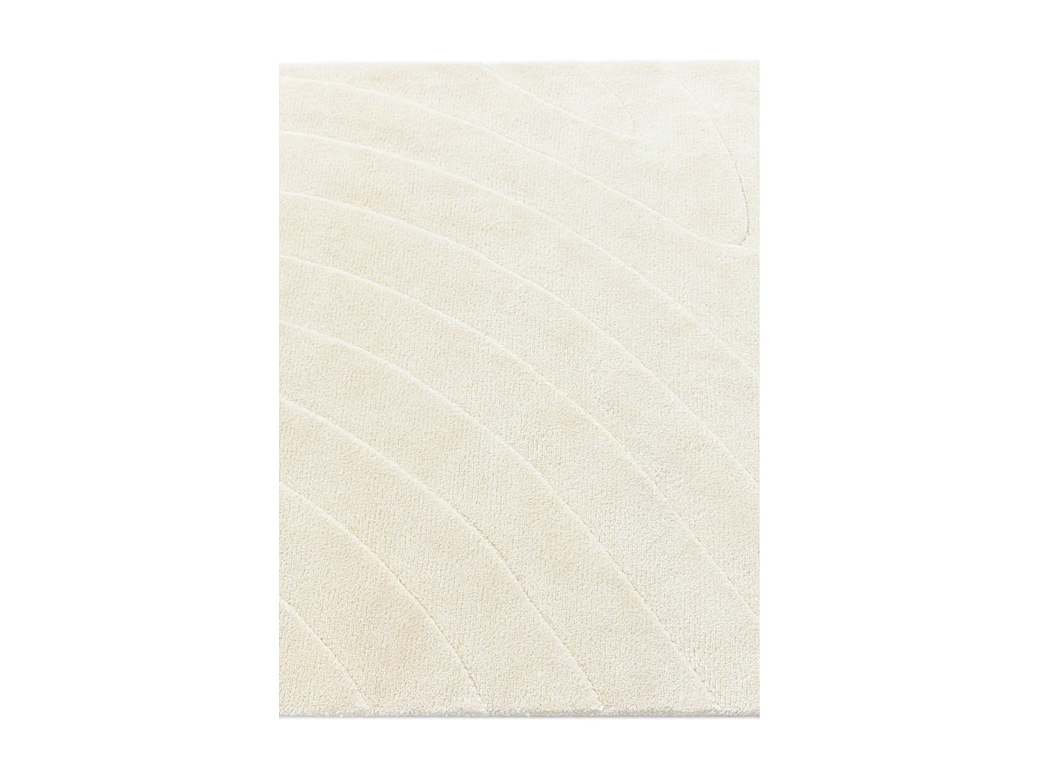 Läufer-Wollteppich 84x389 Beige Darya