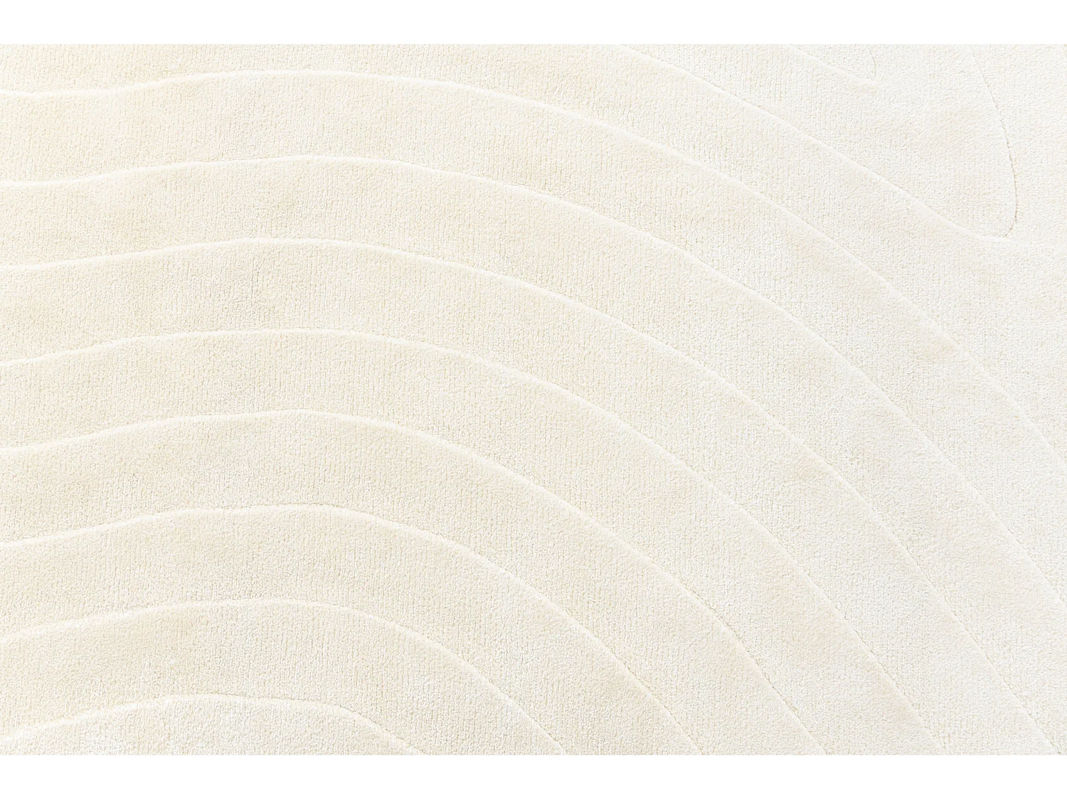 Läufer-Wollteppich 84x389 Beige Darya