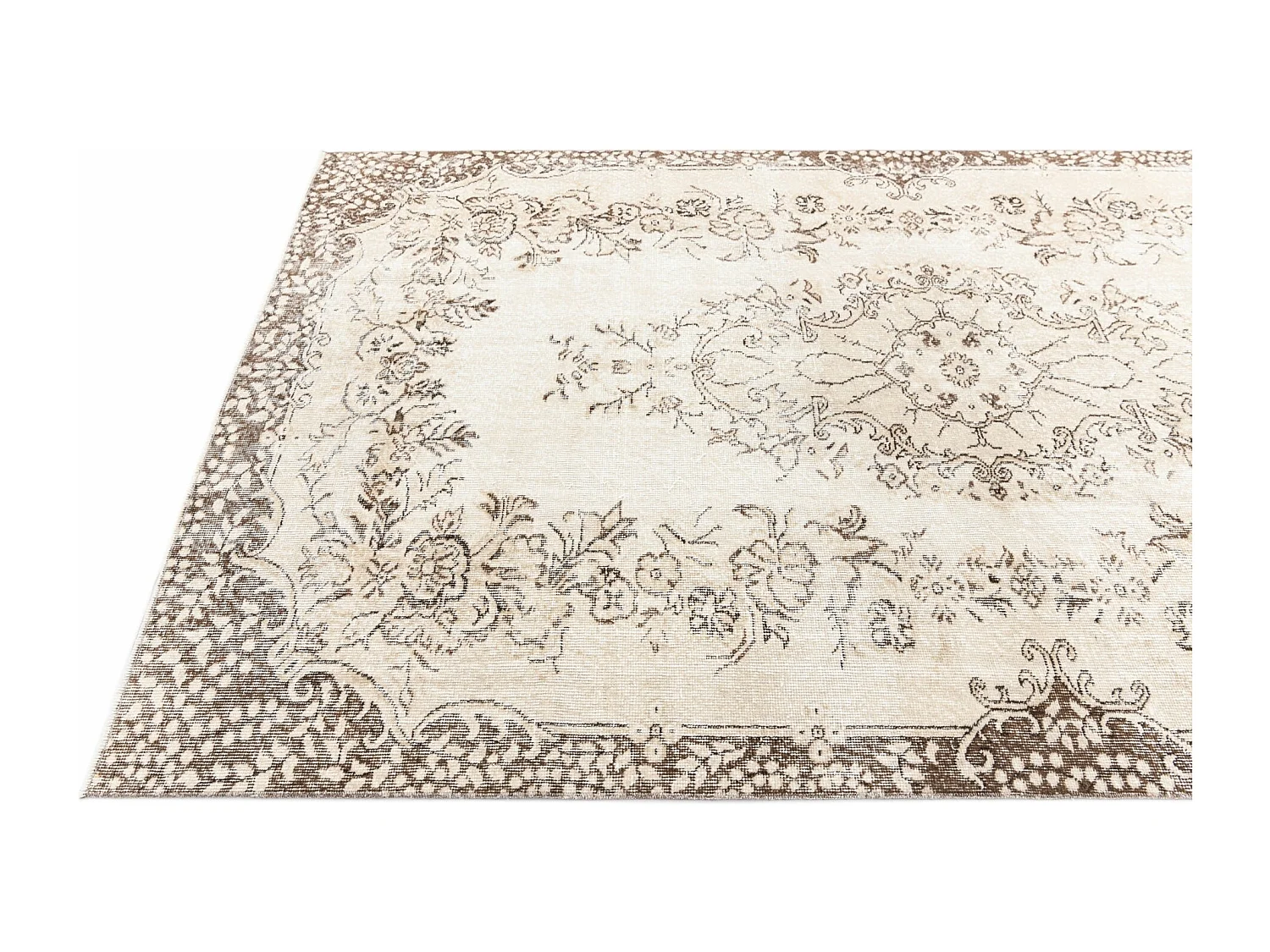 Tapis de laine 157x264 beige Ultra Vintage