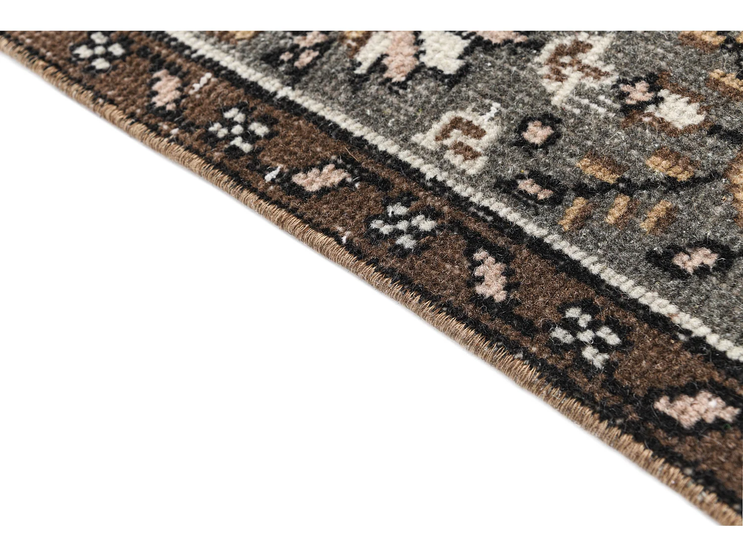 Wollteppich 178x290 Beige Ultra Vintage