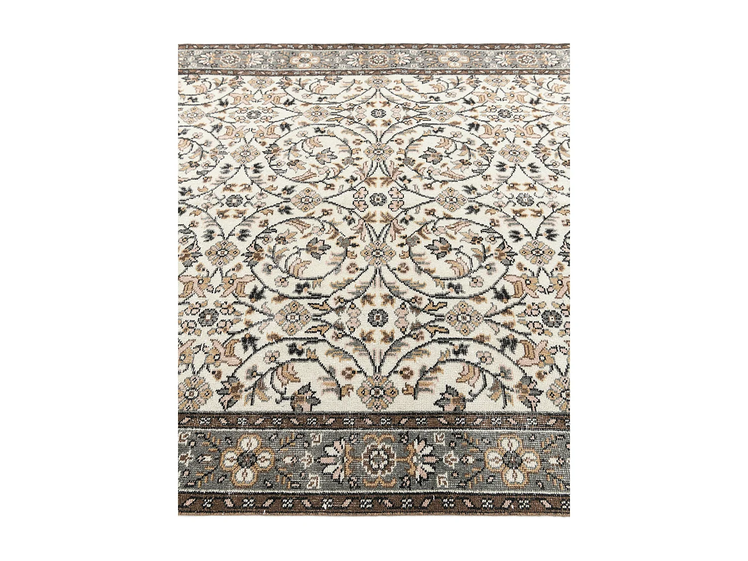 Tapis de laine 178x290 beige Ultra Vintage