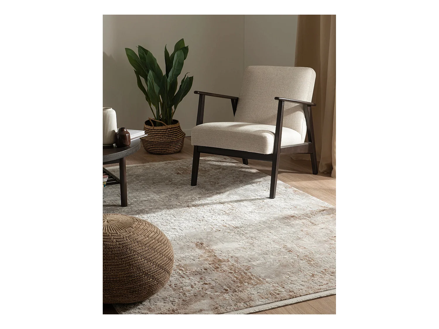 Tapis 275x365 beige Davos Magic