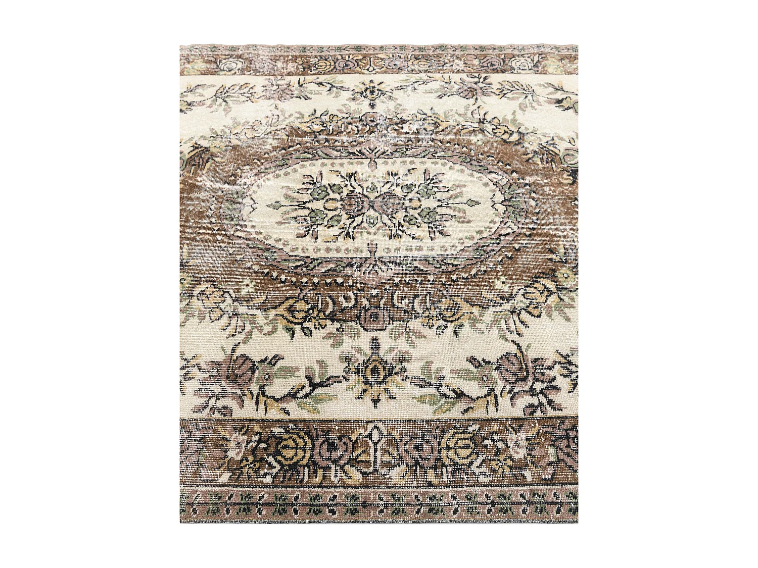 Tapis de laine 165x282 beige Ultra Vintage