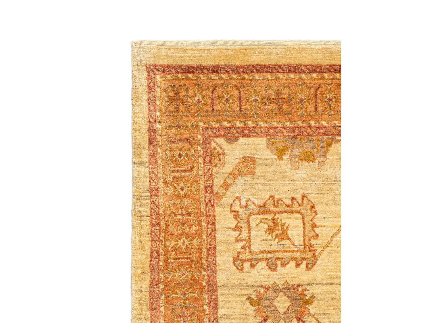 Tapis de laine 110x166 brun Kashkuli