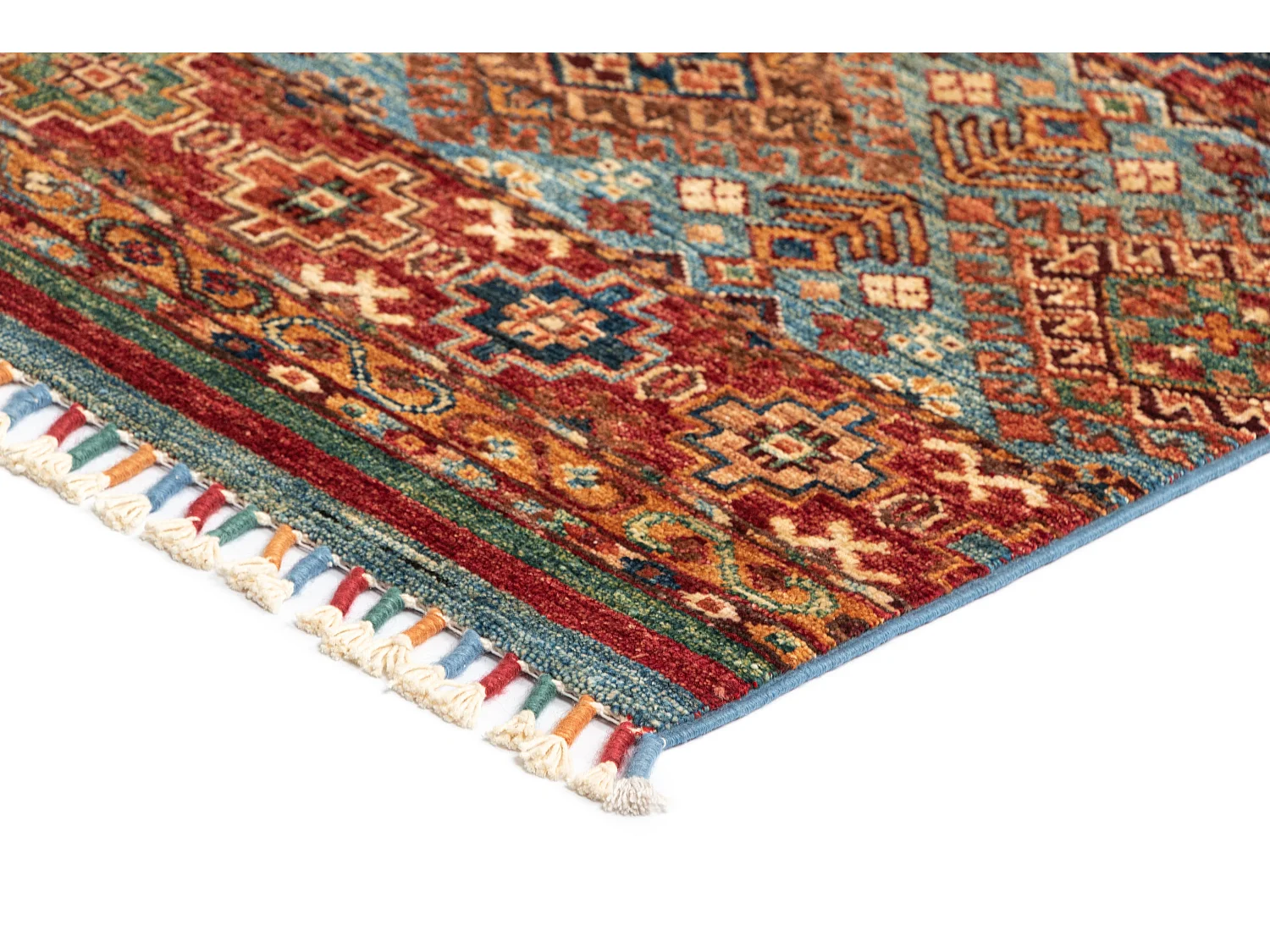 Tappeto in lana 181x275 rosso Torkman