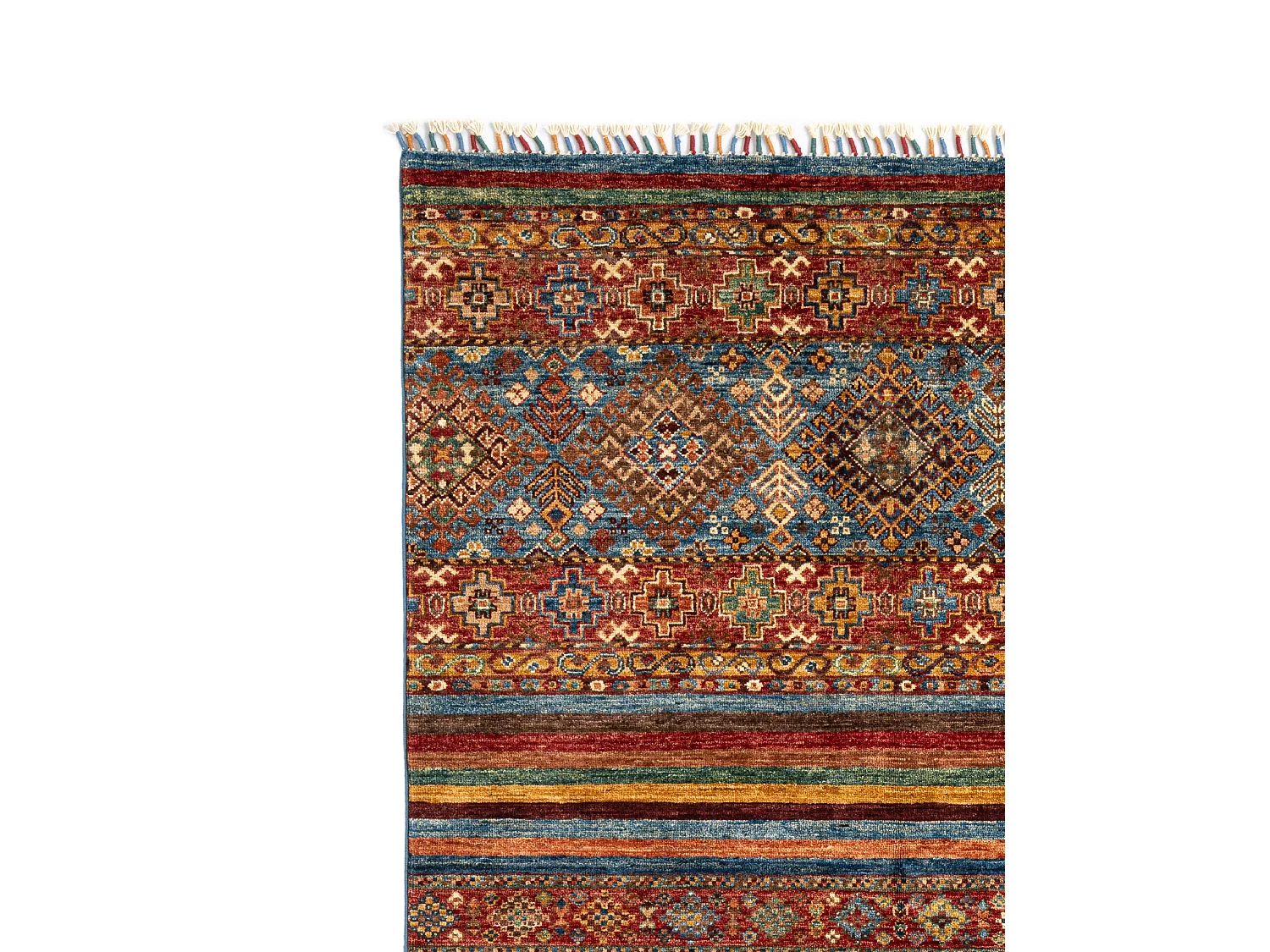 Tappeto in lana 181x275 rosso Torkman