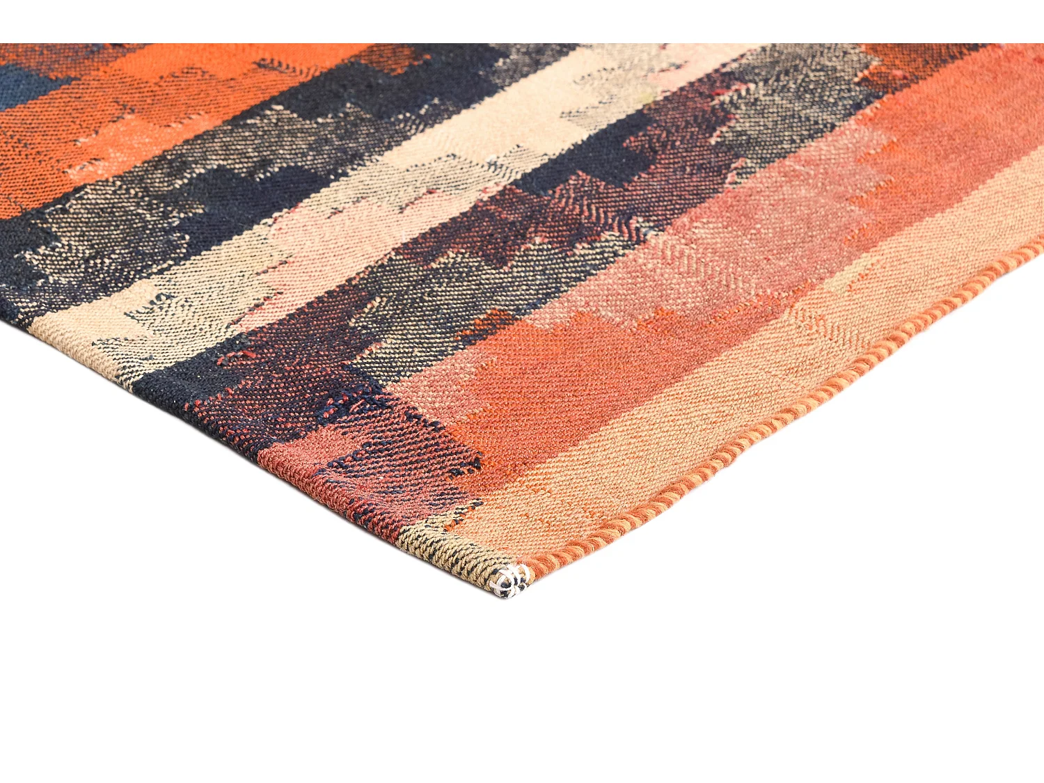 Tapis de laine 135x184 rouge Jajim