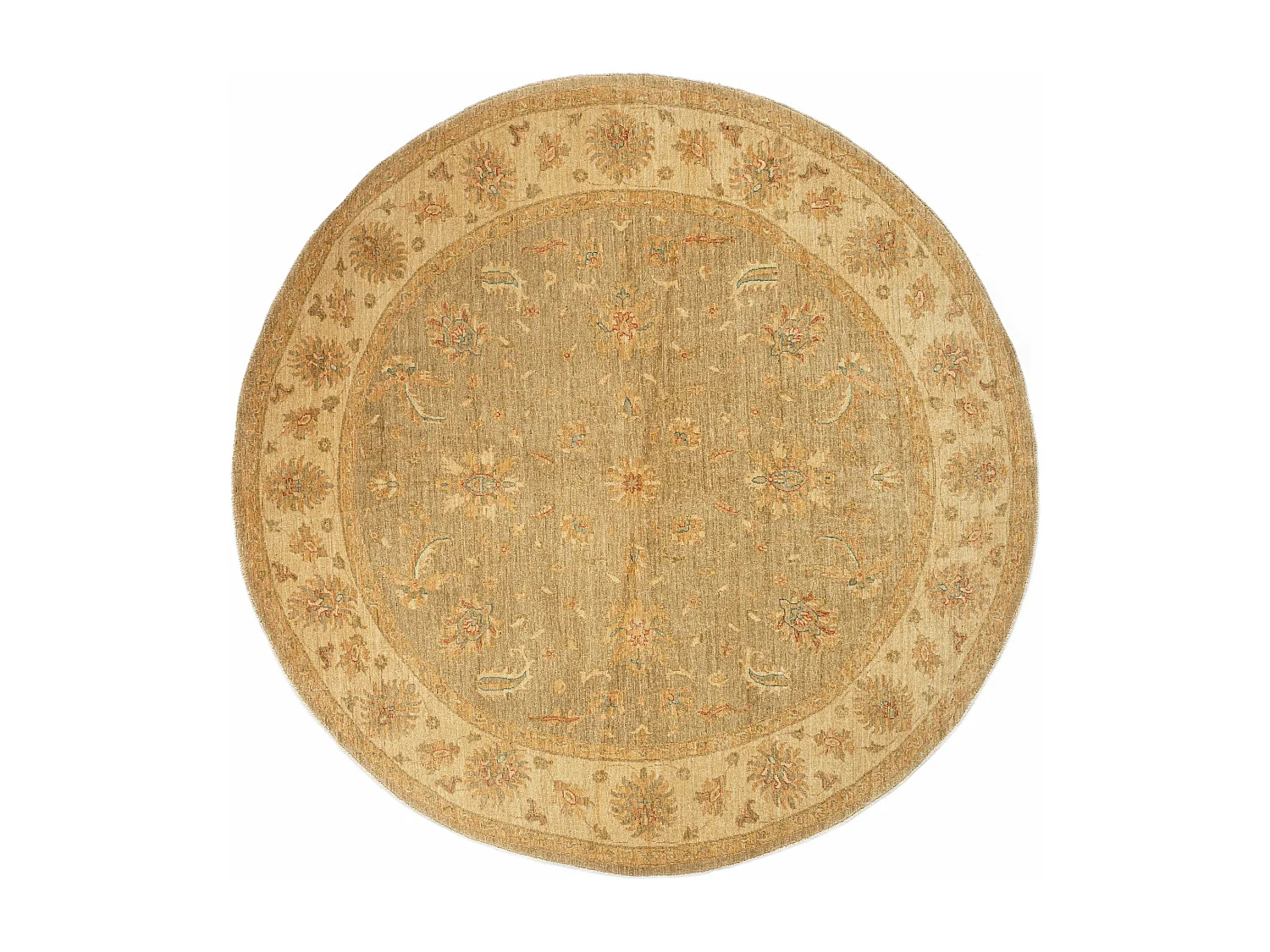 Tapis de laine 250x255 brun Kaizar