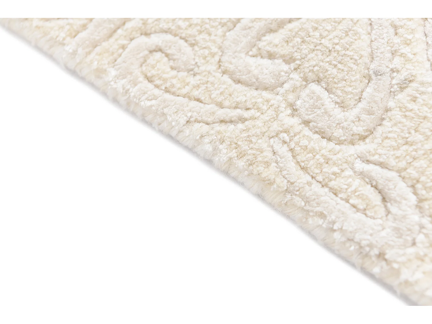 Wollteppich 122x180 Beige Darya