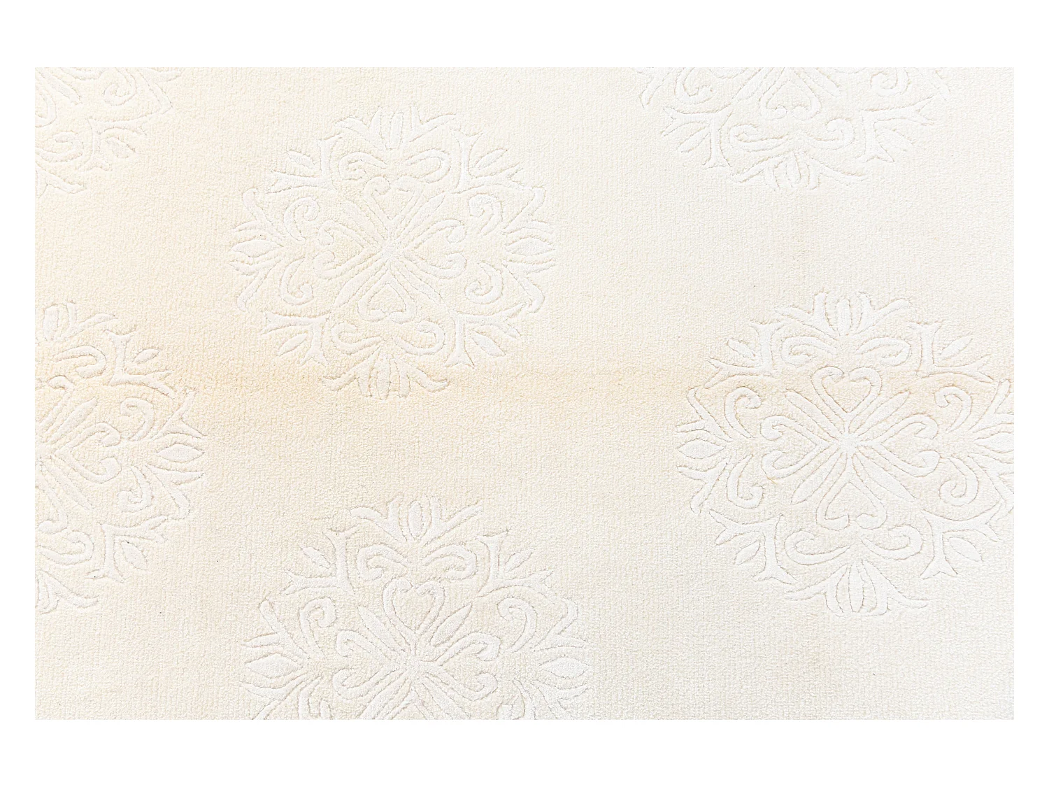 Wollteppich 122x180 Beige Darya