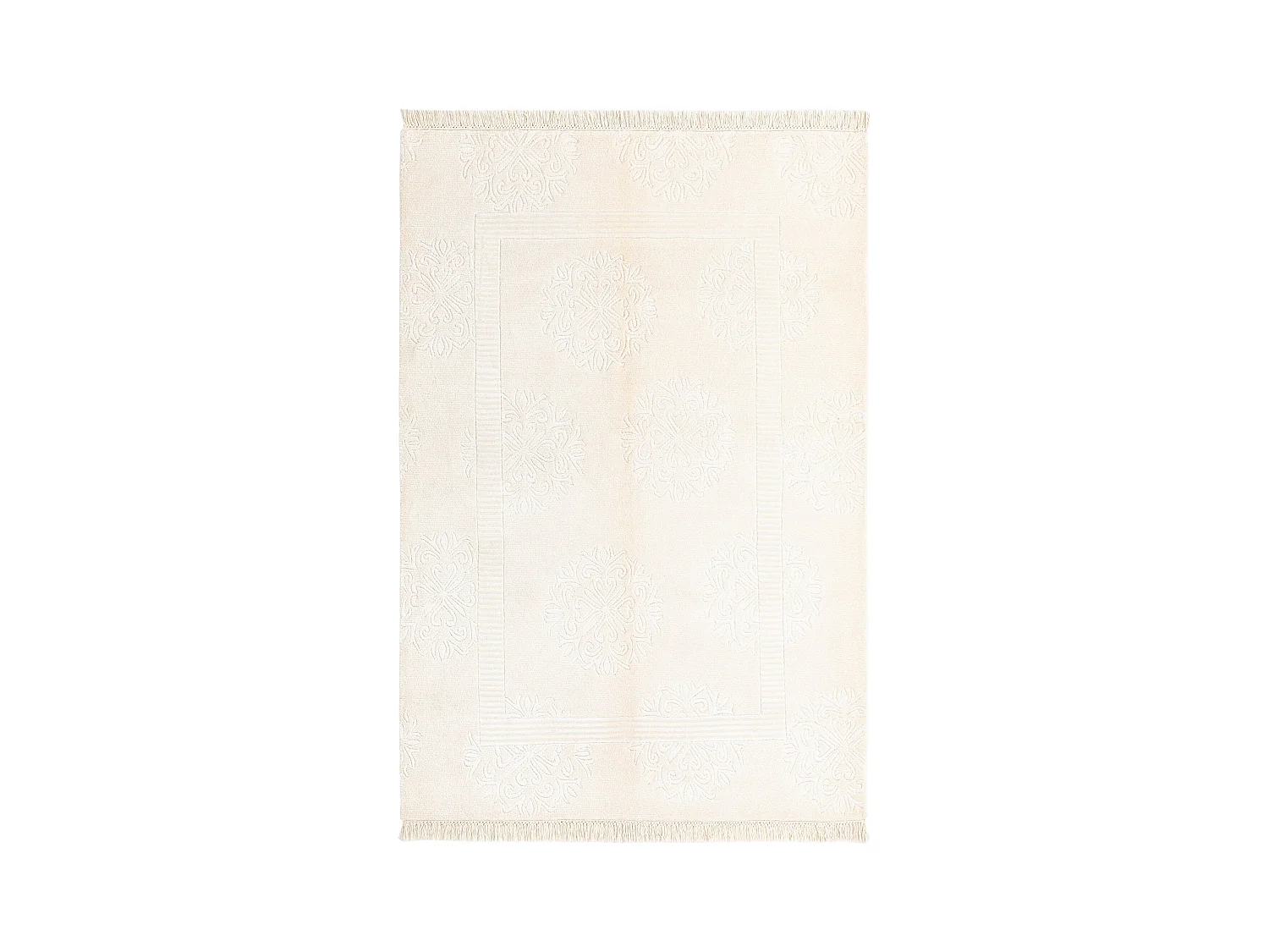 Wollteppich 122x180 Beige Darya