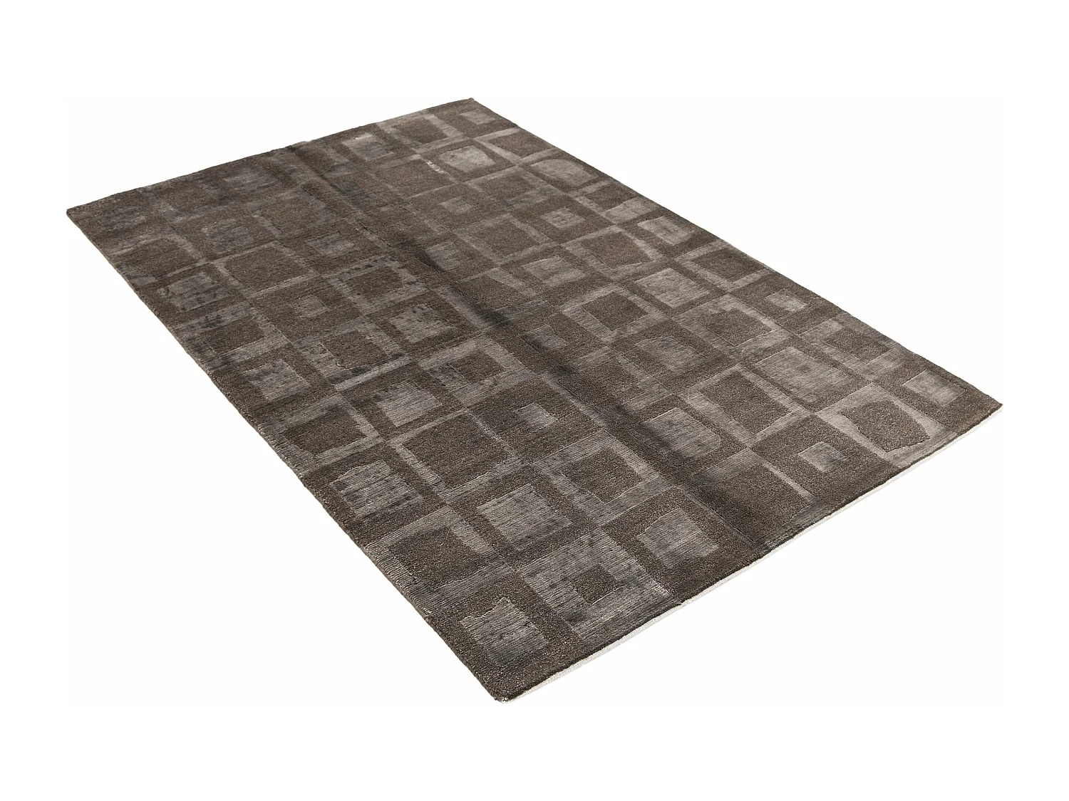 Tapis de laine 119x183 brun Darya