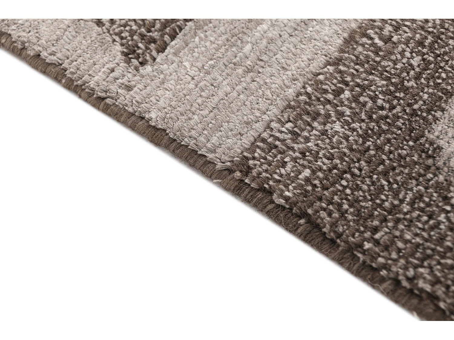 Tapis de laine 119x183 brun Darya