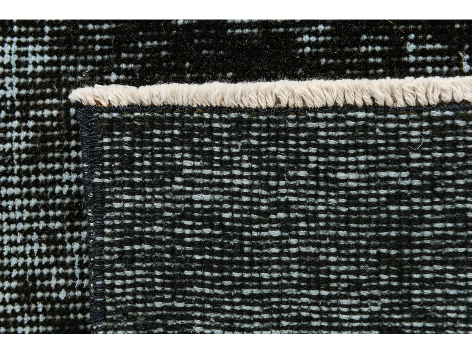 Tapis de laine 185x300 noir Ultra Vintage