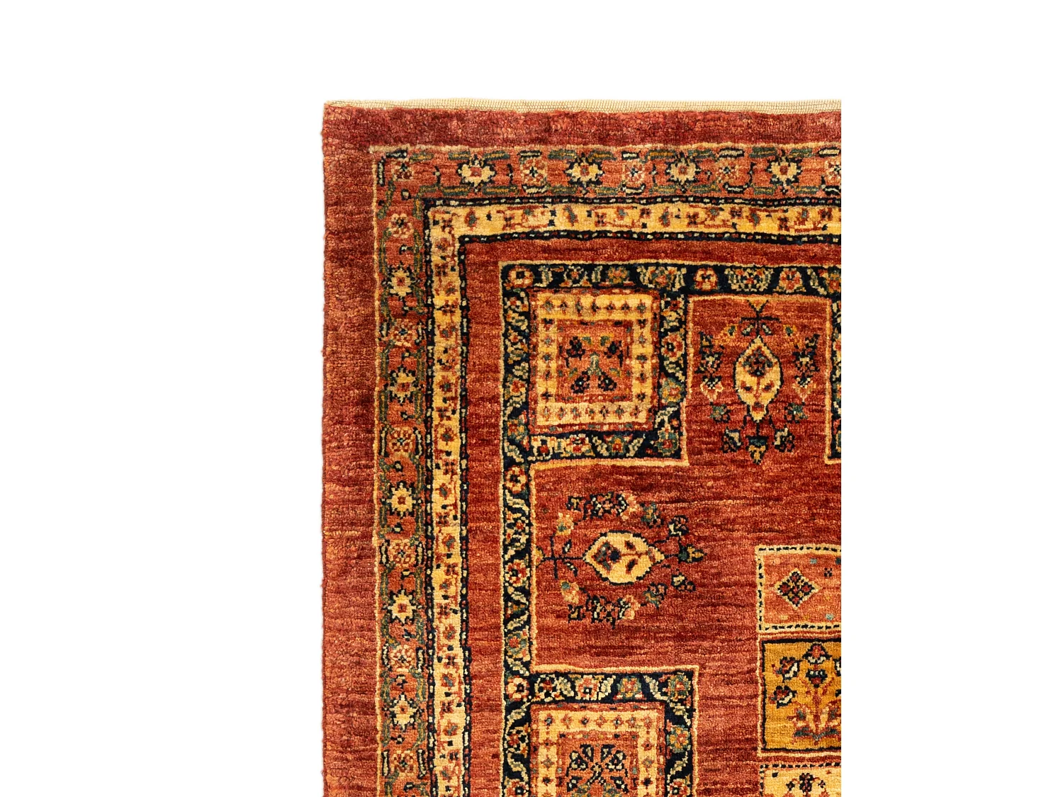 Tapis de laine 109x176 rouge Kashkuli