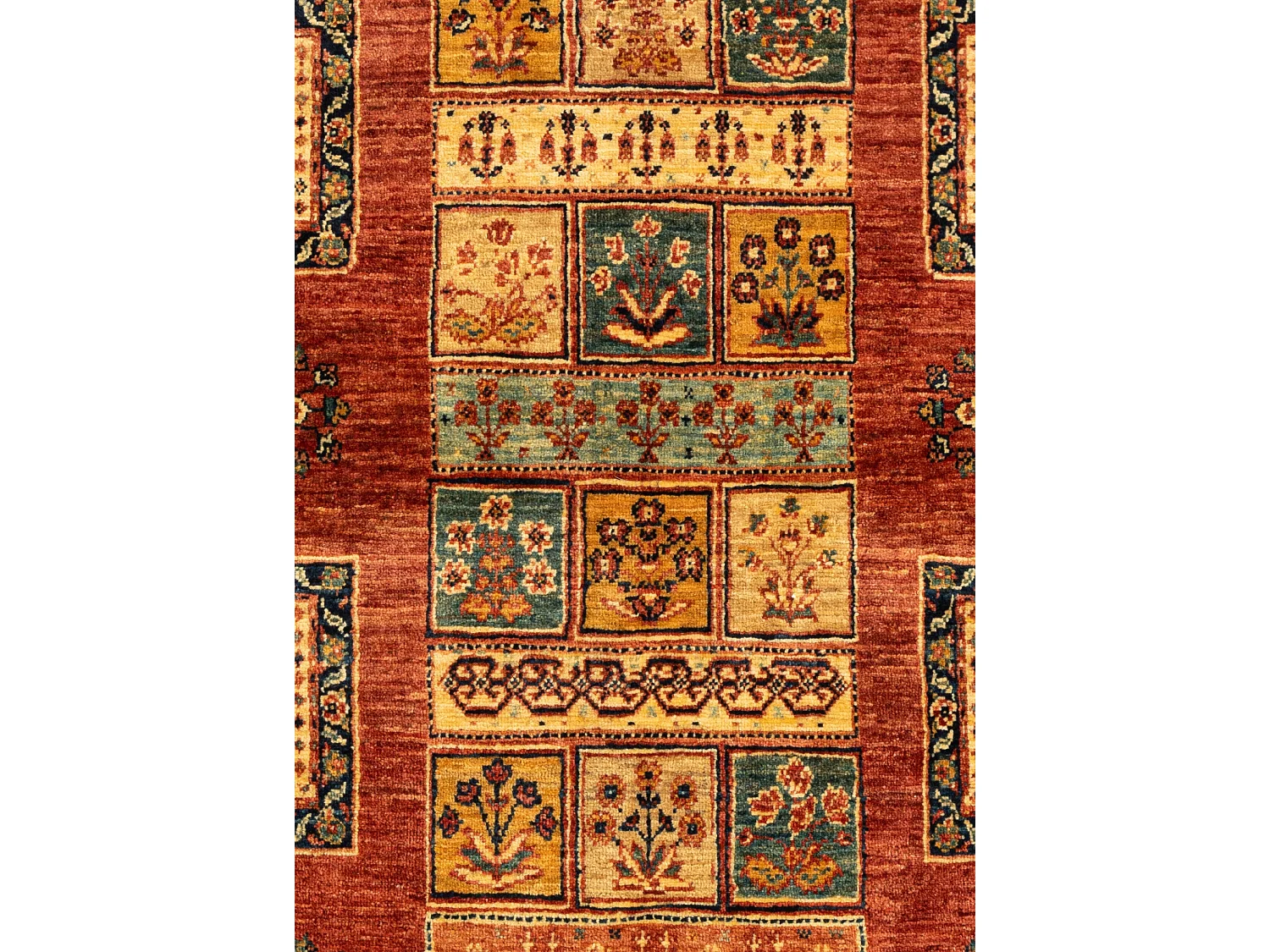 Tapis de laine 109x176 rouge Kashkuli