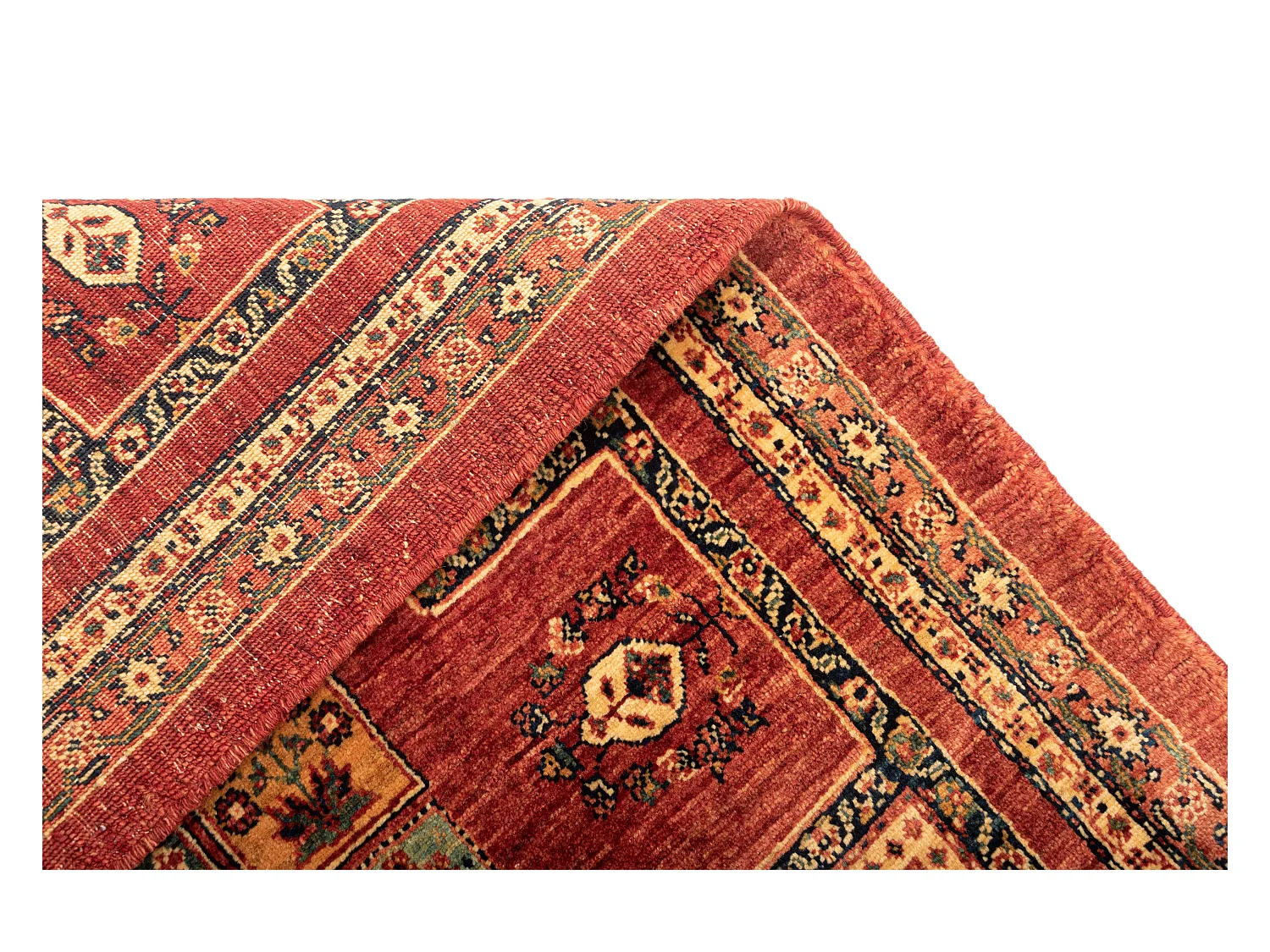 Tapis de laine 109x176 rouge Kashkuli
