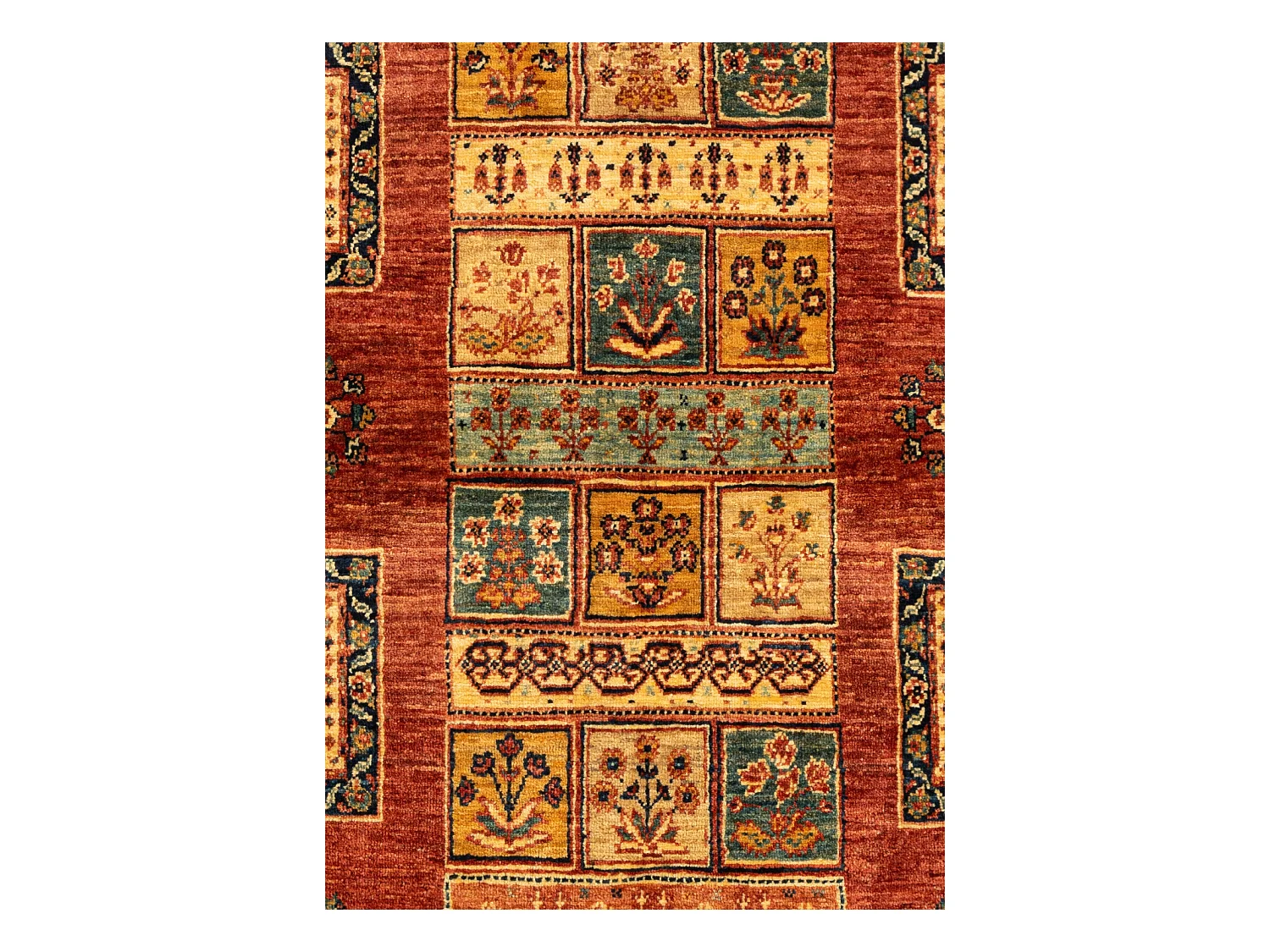 Tapis de laine 109x176 rouge Kashkuli