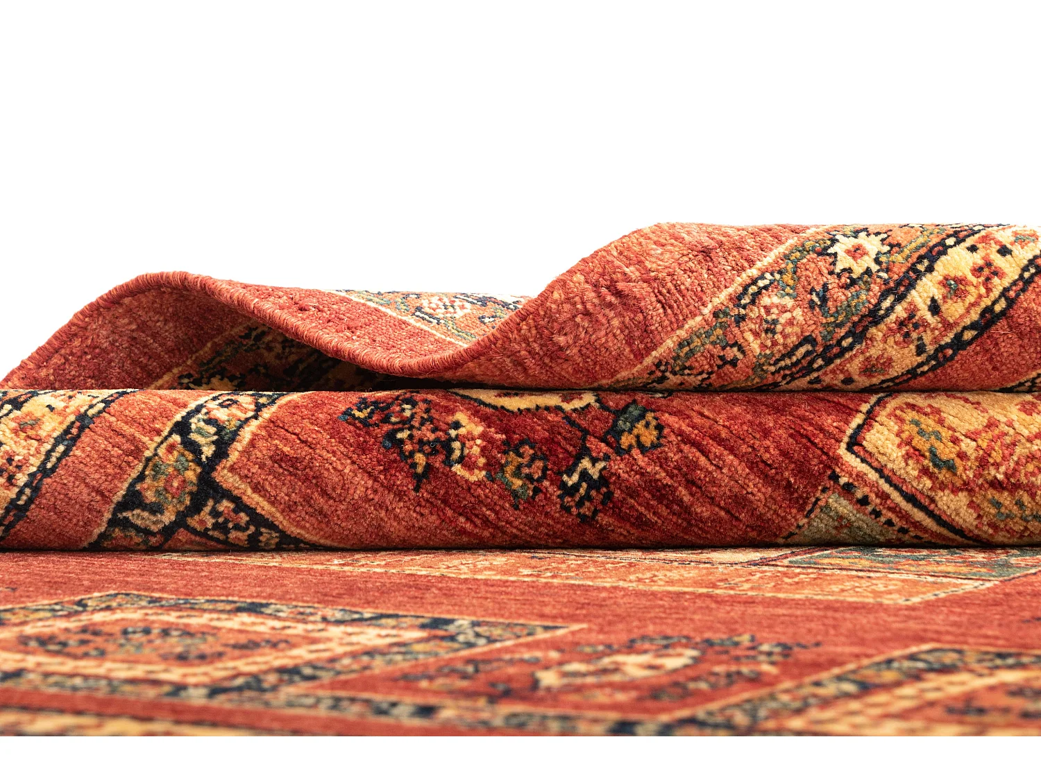 Tapis de laine 109x176 rouge Kashkuli