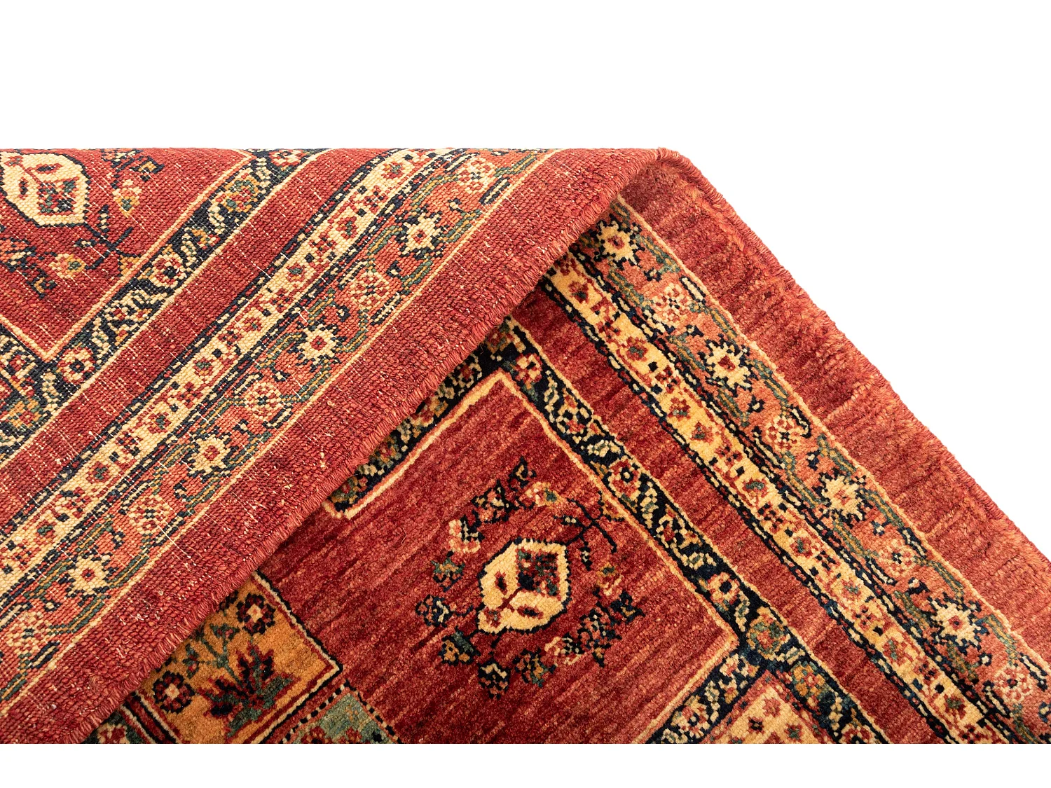 Tapis de laine 109x176 rouge Kashkuli