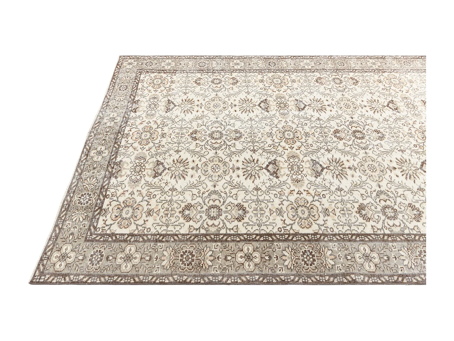Tapis de laine 170x287 beige Ultra Vintage