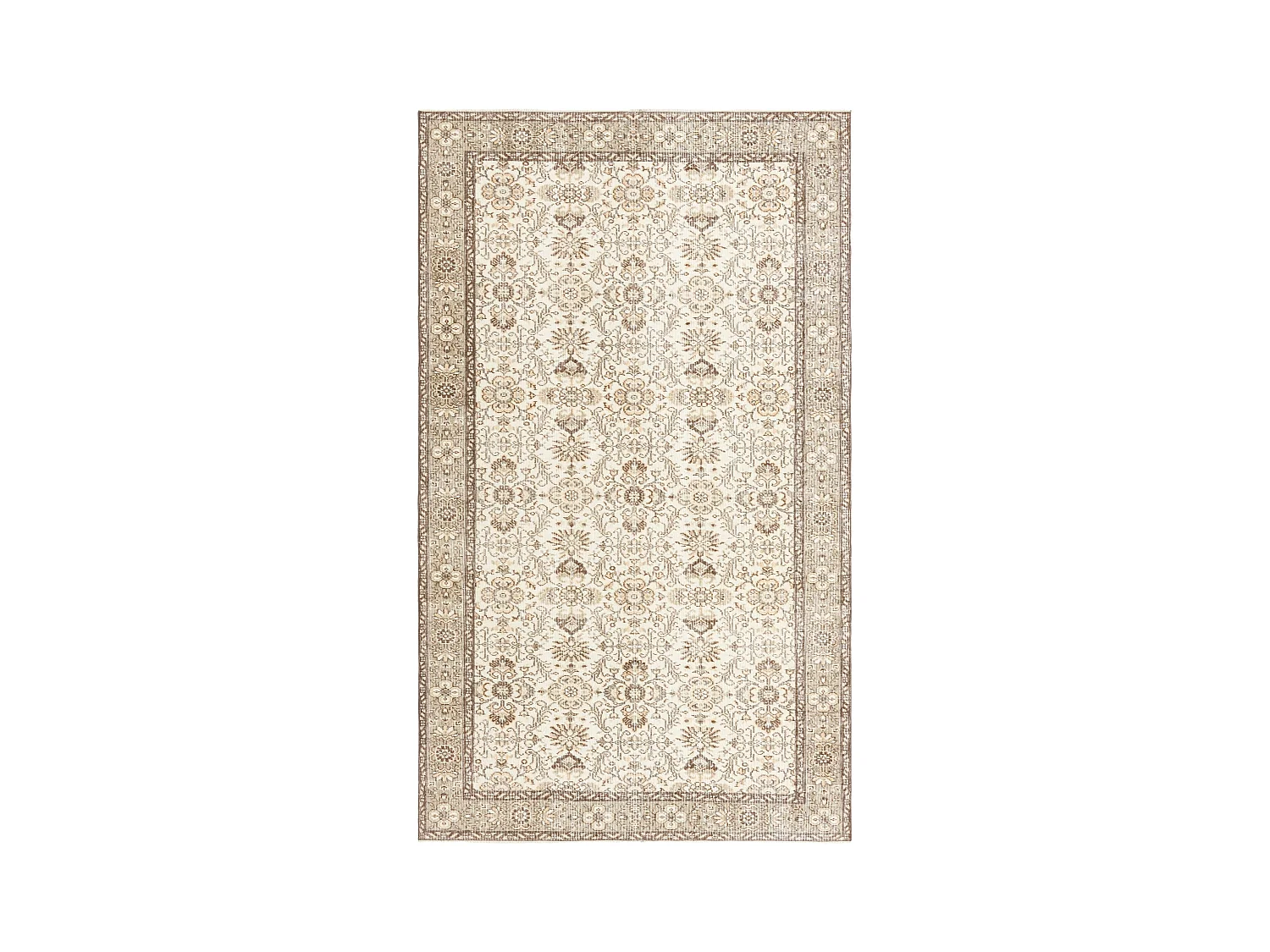 Tapis de laine 170x287 beige Ultra Vintage