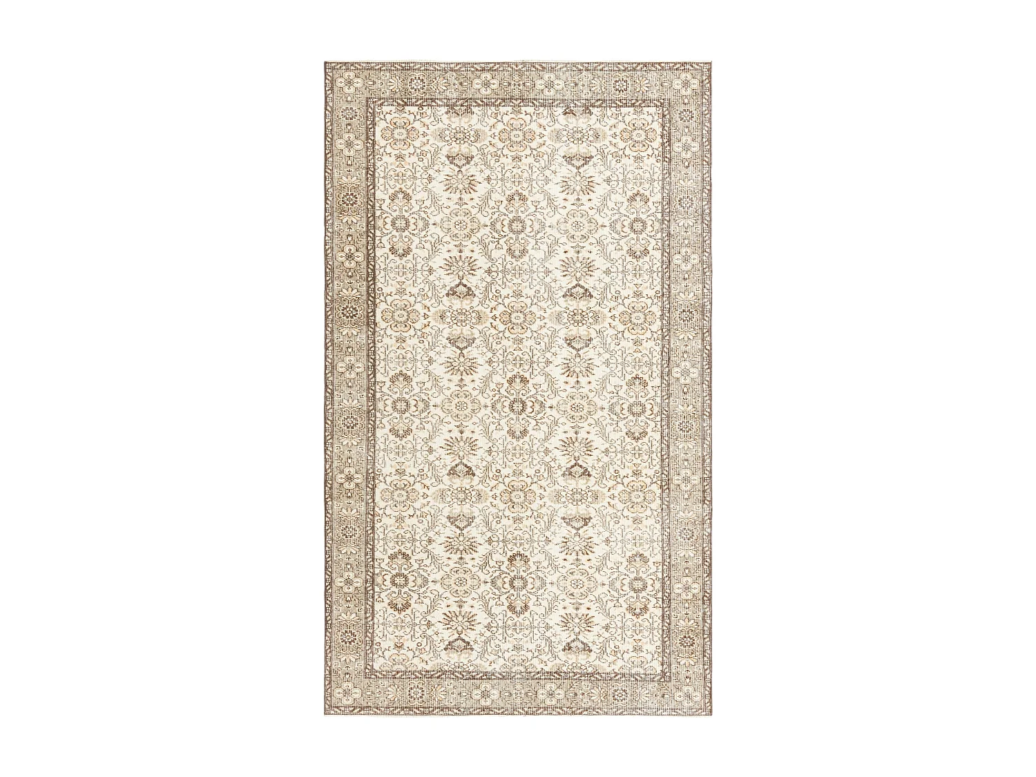 Tapis de laine 170x287 beige Ultra Vintage