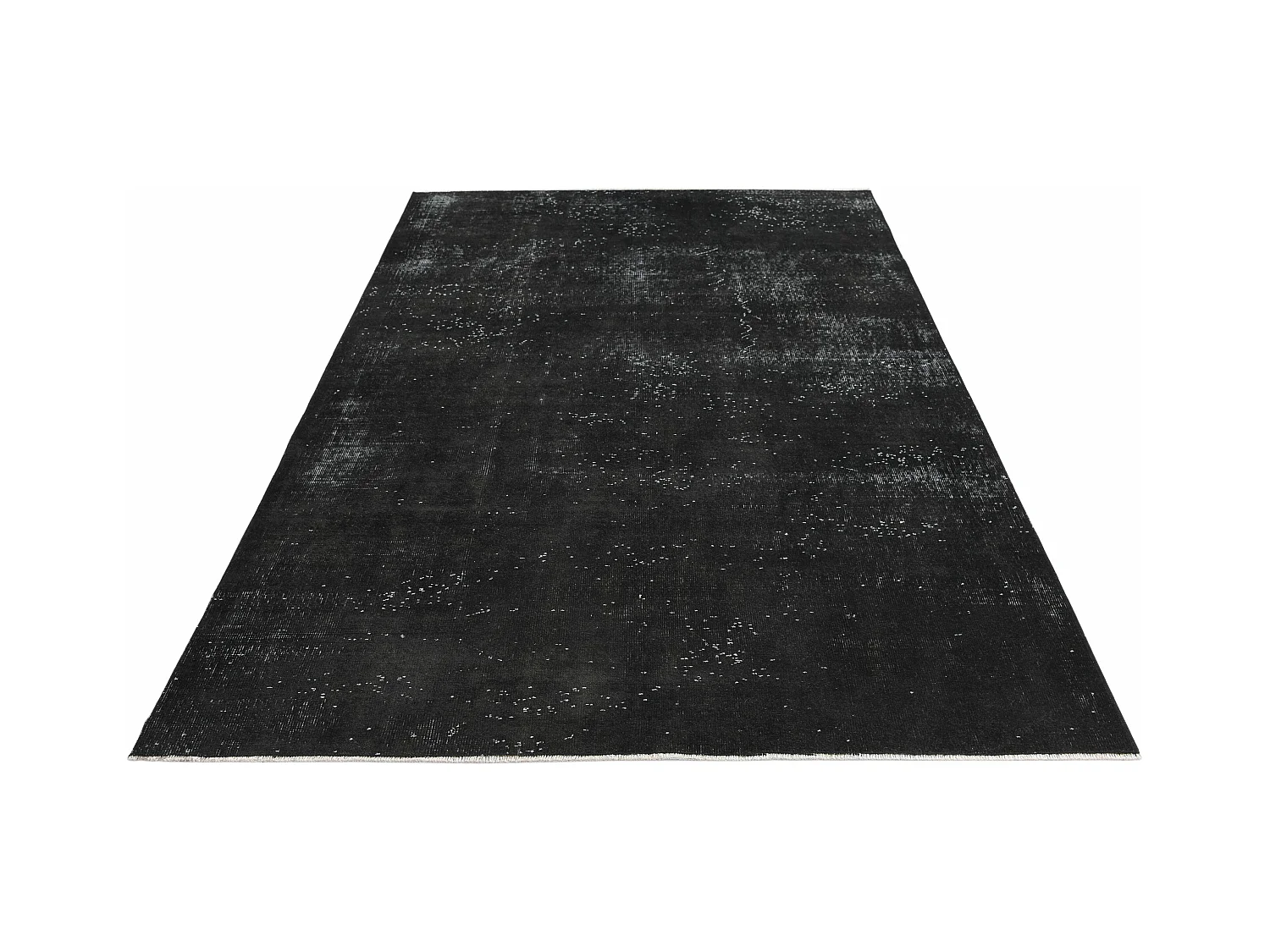 Wollteppich 160x249 Schwarz Ultra Vintage