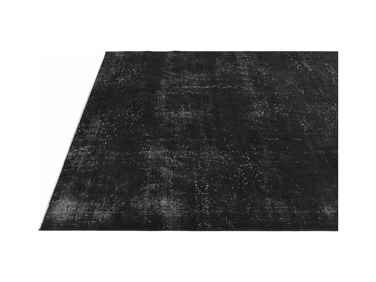 Wollteppich 160x249 Schwarz Ultra Vintage