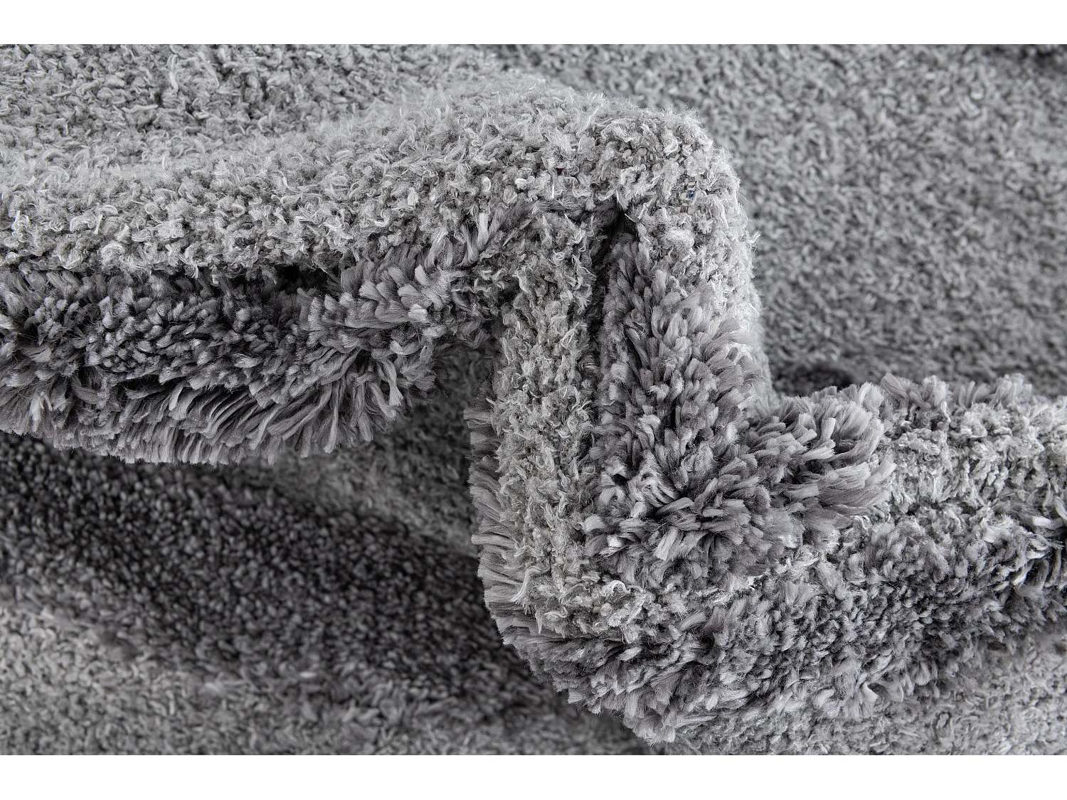 Hoogpolig tapijt 245x160 Grijs Thun Tribus