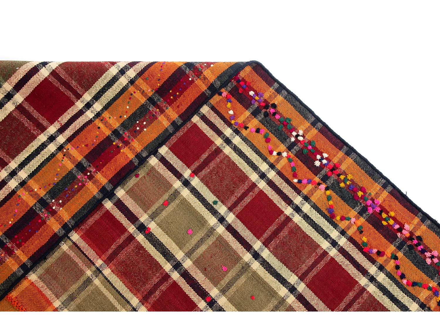 Wollteppich 166x261 Orange Jajim