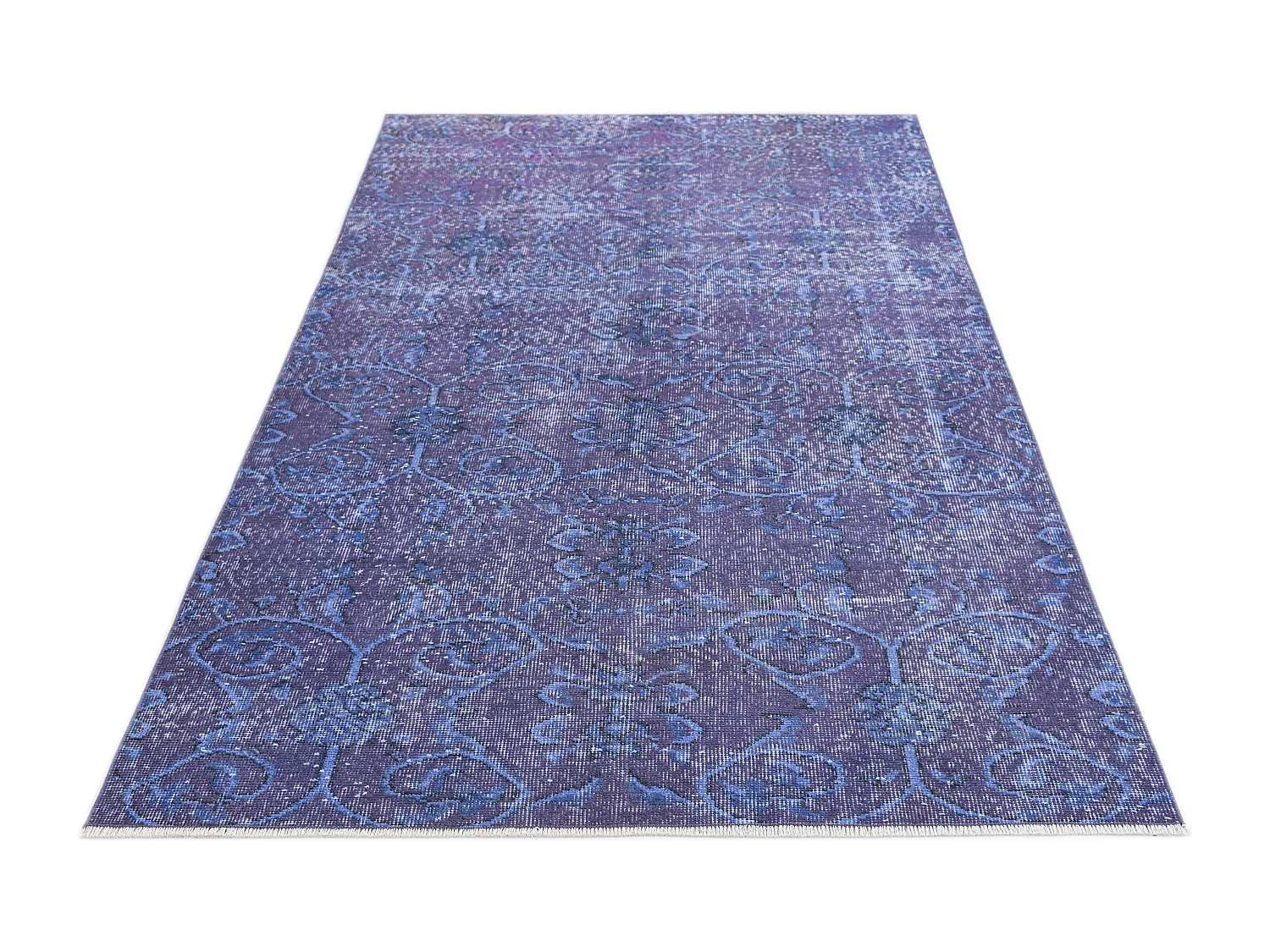 Tapis de laine 124x224 Violet Ultra Vintage