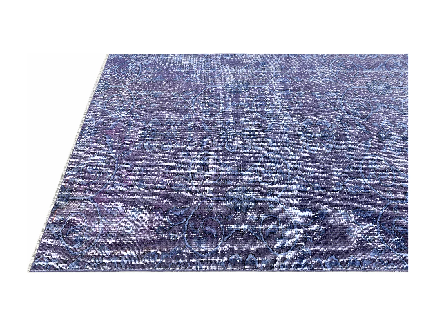 Tapis de laine 124x224 Violet Ultra Vintage
