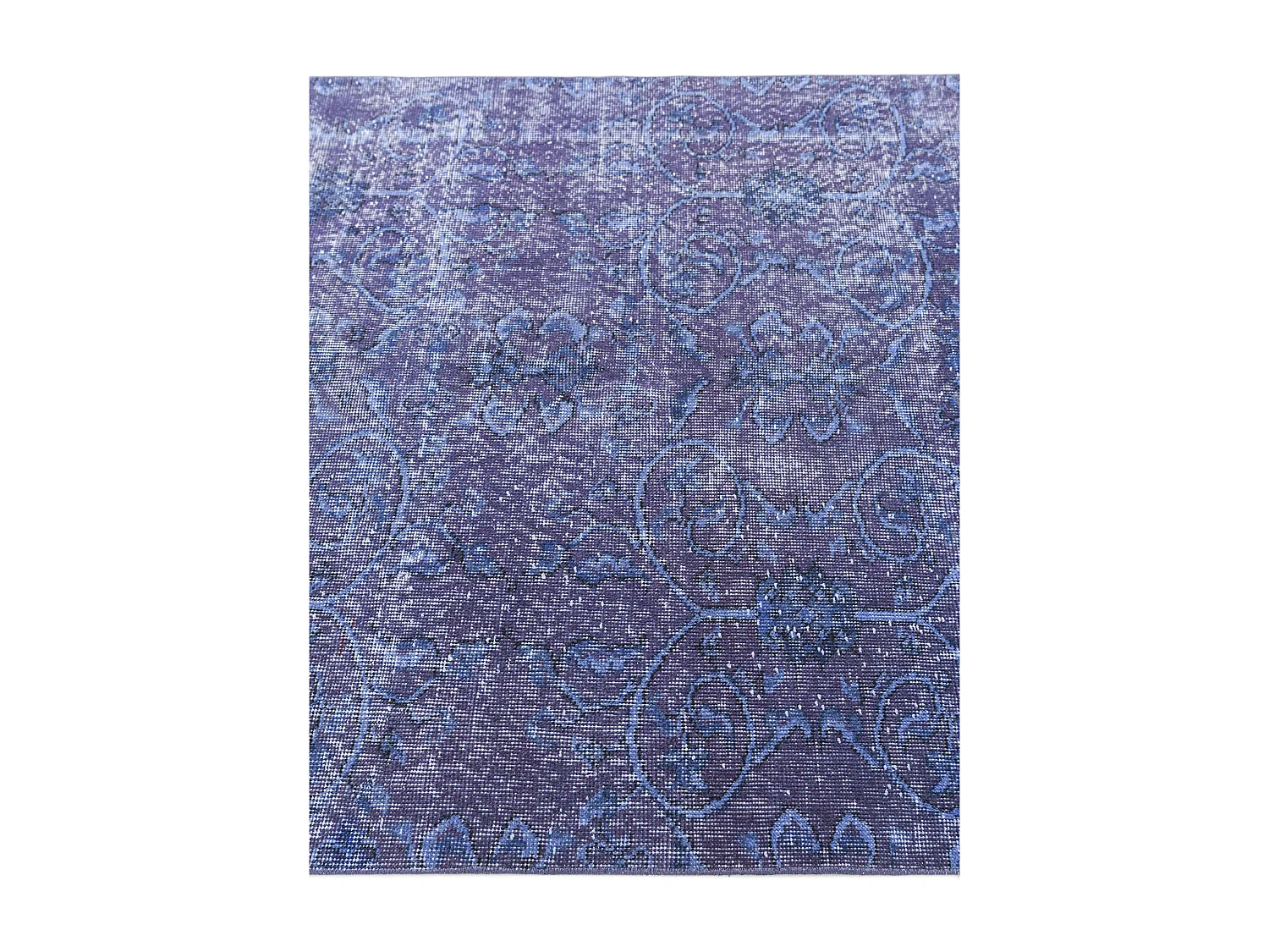 Tapis de laine 124x224 Violet Ultra Vintage