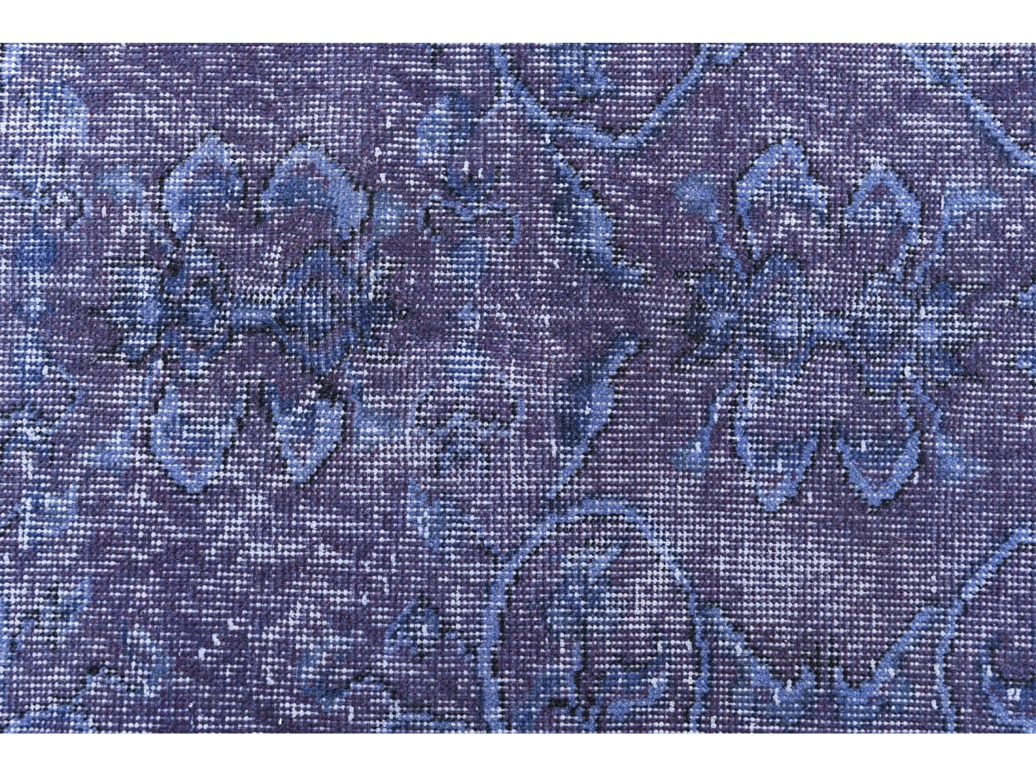 Tapis de laine 124x224 Violet Ultra Vintage