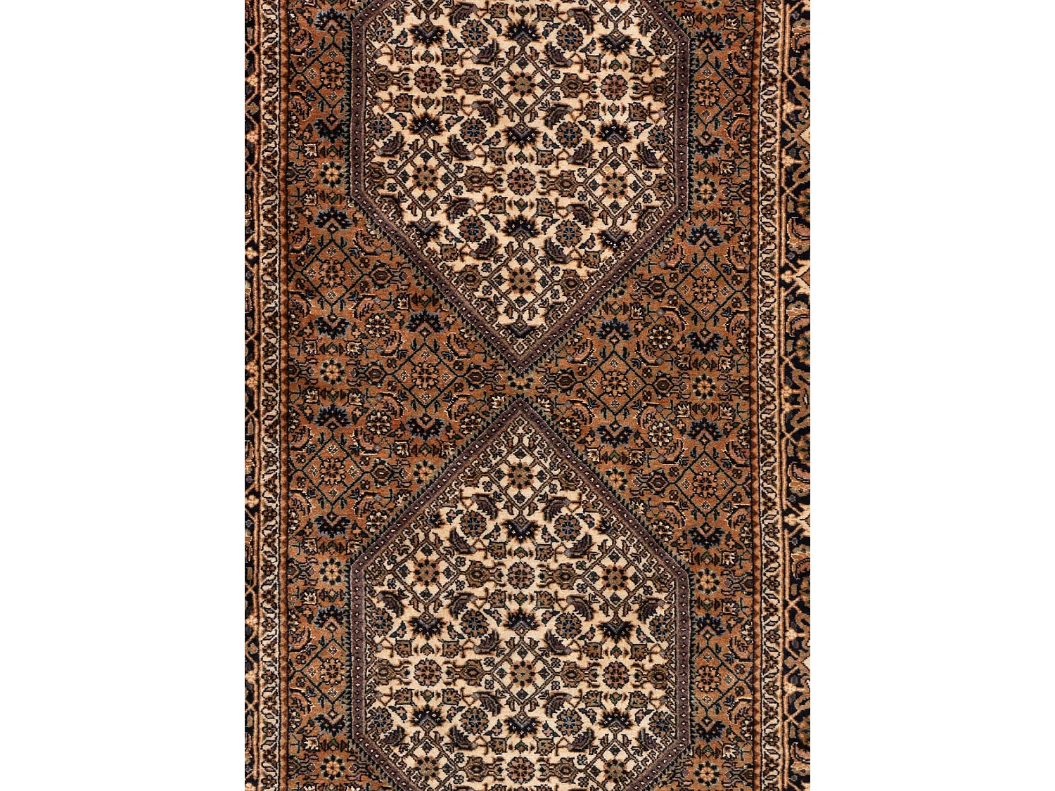 Tapis de couloir en laine 86x286 brun Bidjar