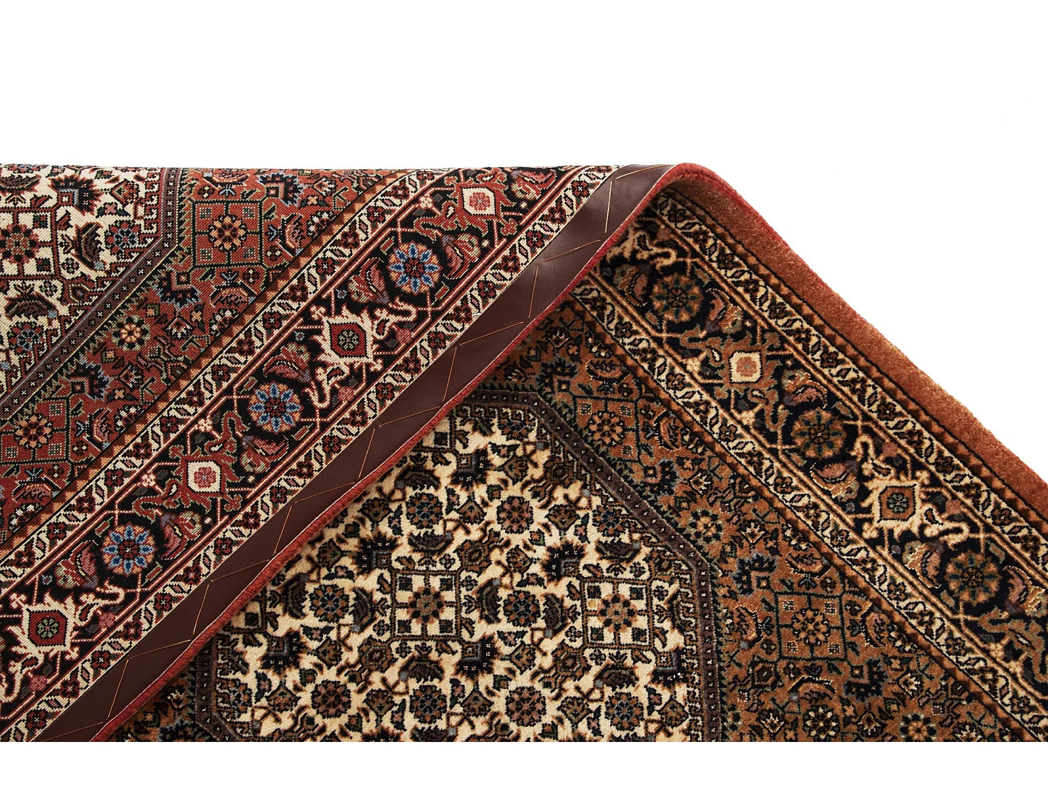 Tapis de couloir en laine 86x286 brun Bidjar