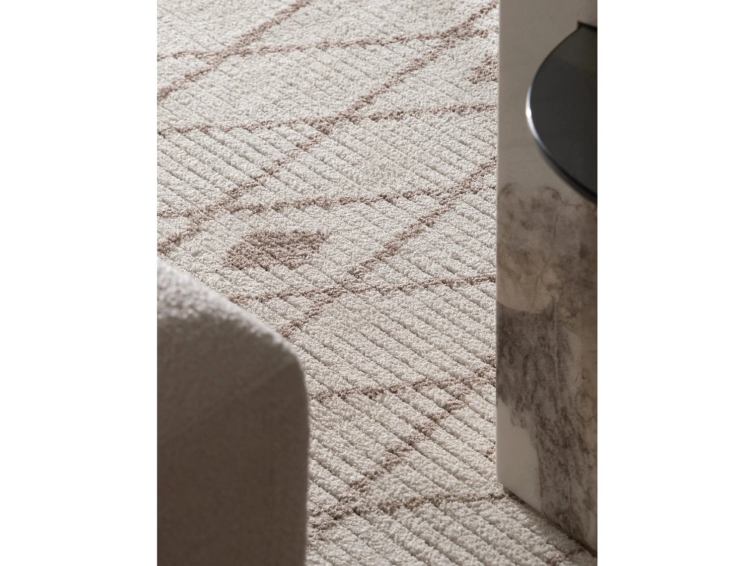 Teppich 80x305 Weiss St. Gallen Folklore