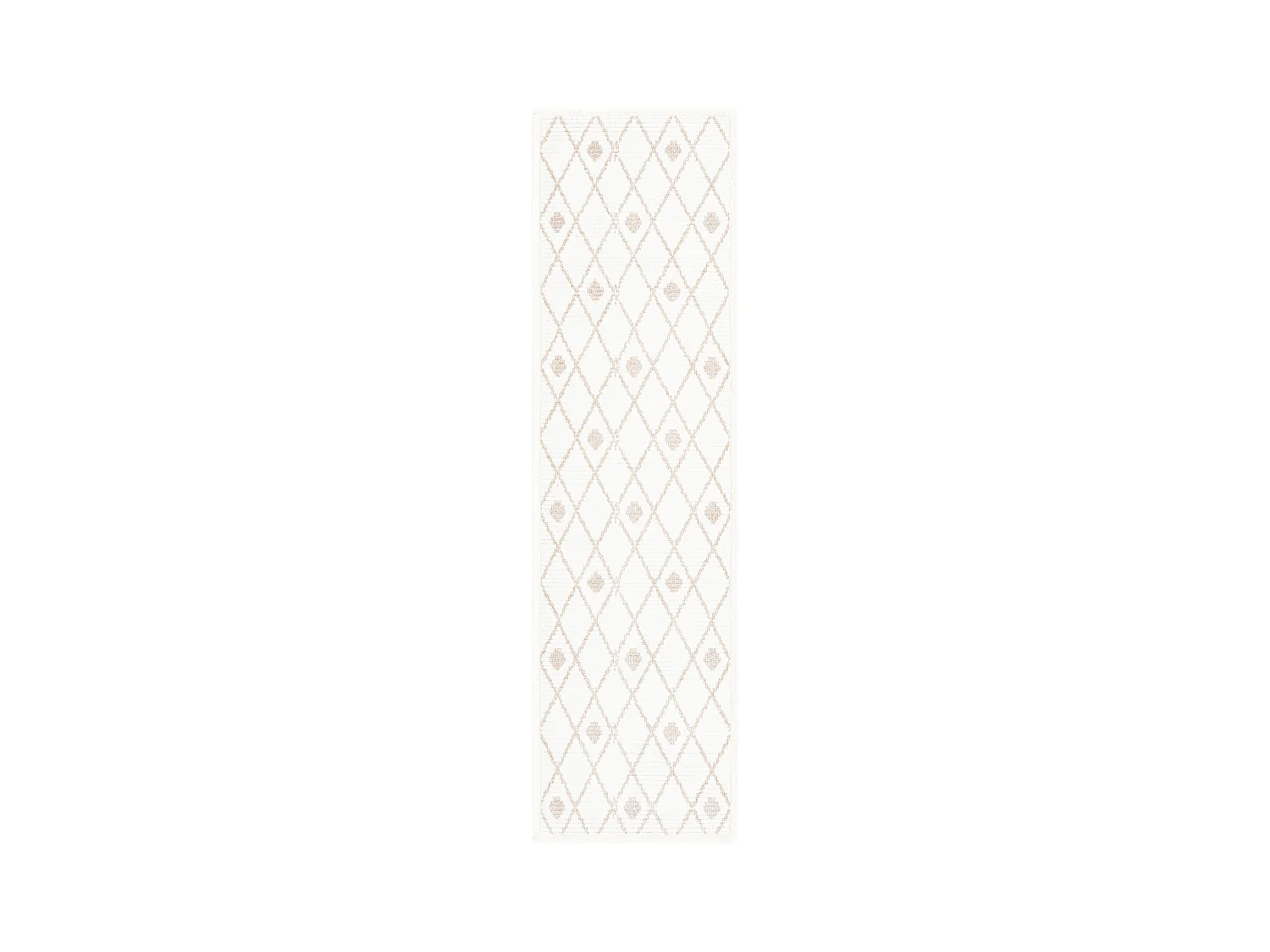 Tapis 80x305 Blanc St. Gallen Folklore