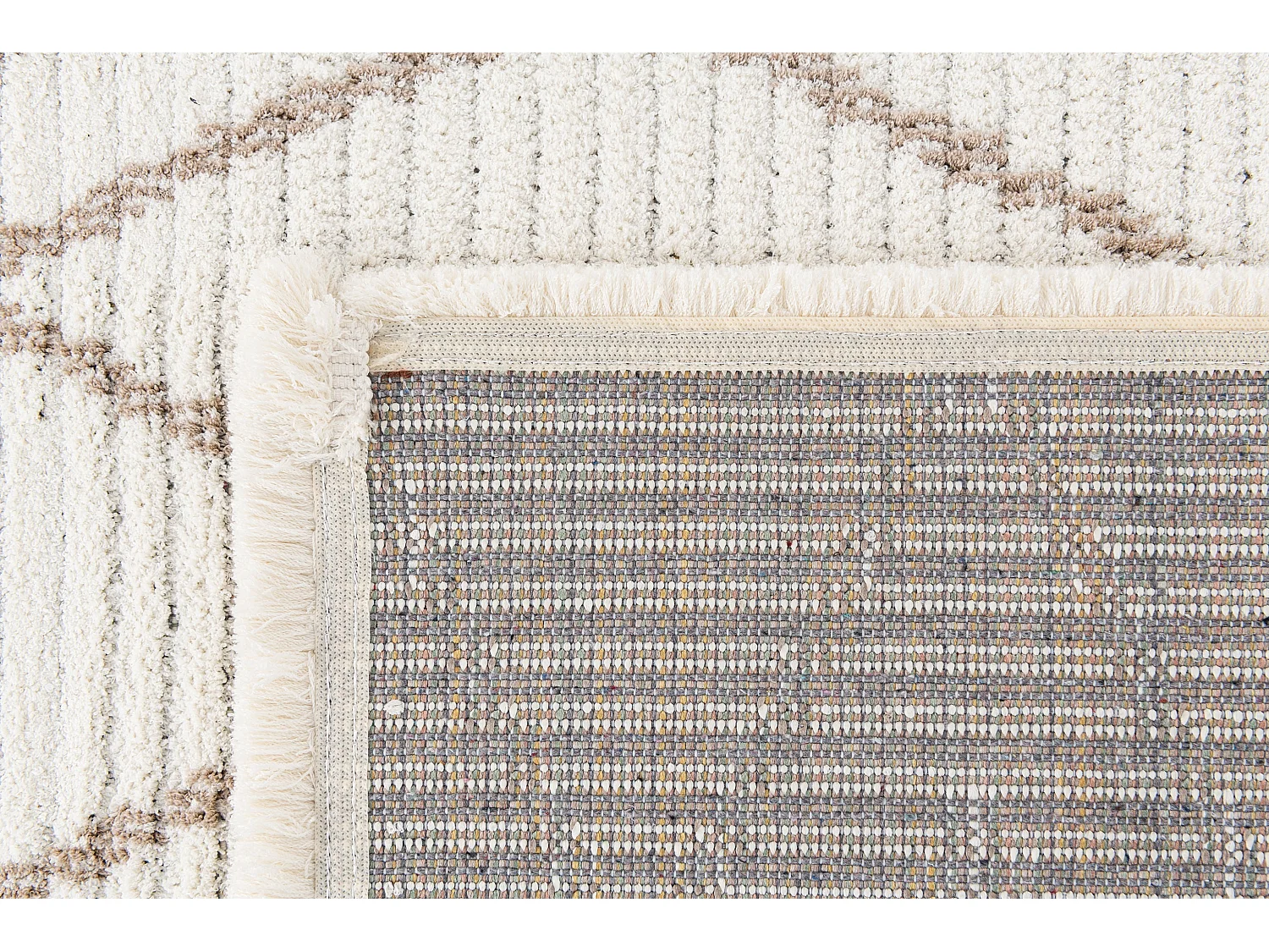 Tapijt 305x80 Wit St. Gallen Folklore