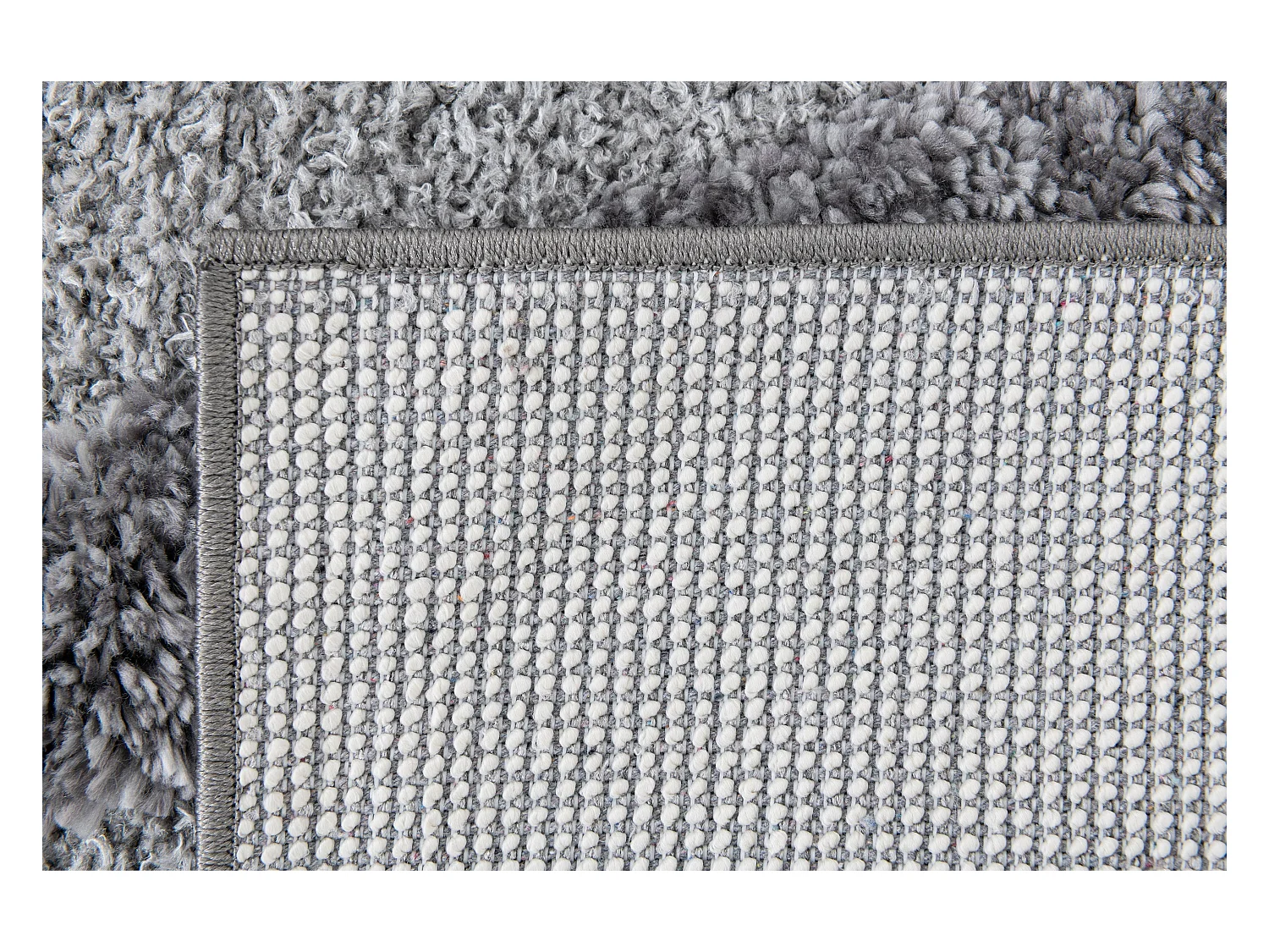 Hoogpolig tapijt 245x160 Grijs Thun Avis