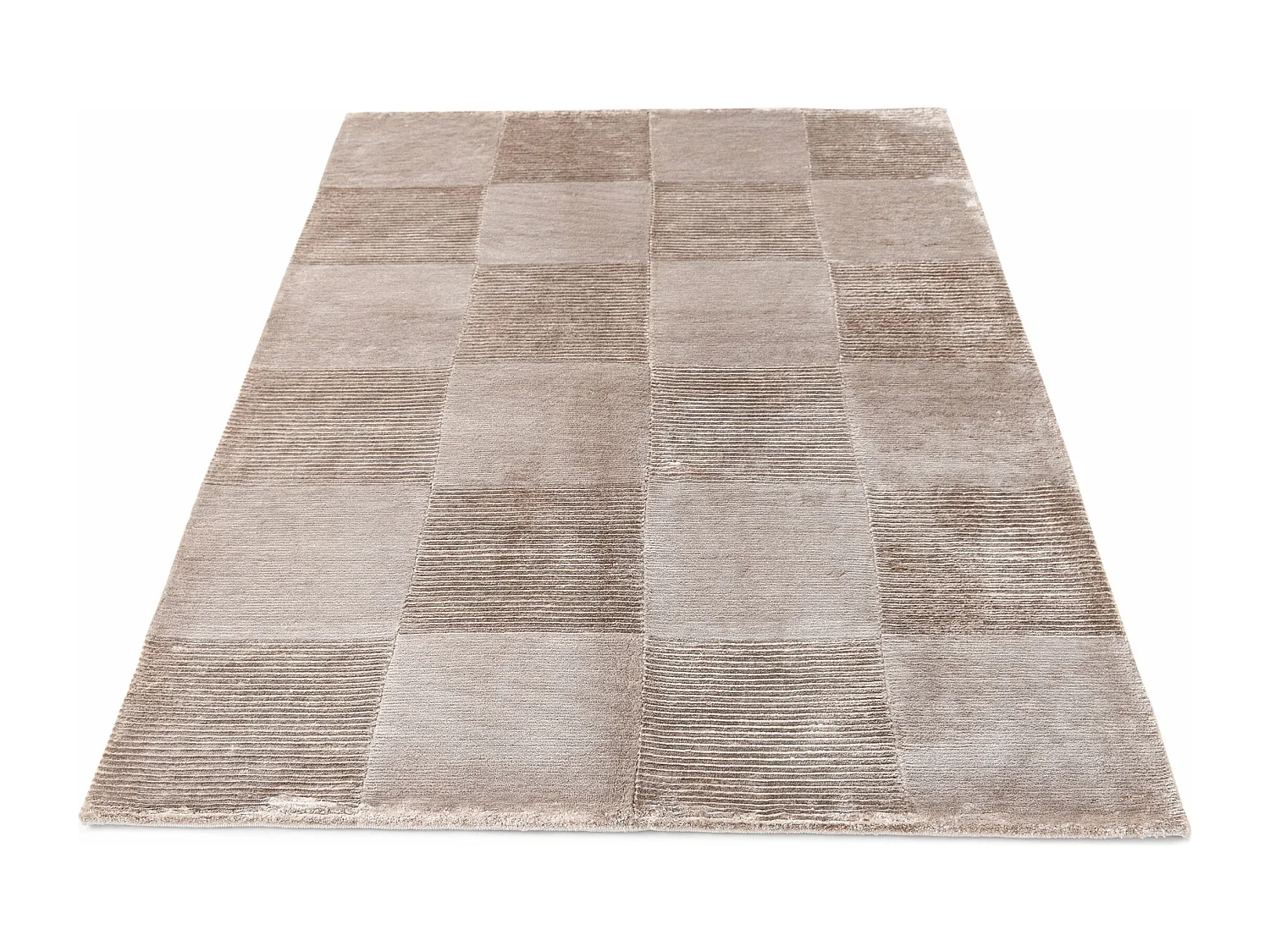 Tapis de laine 122x183 brun Darya
