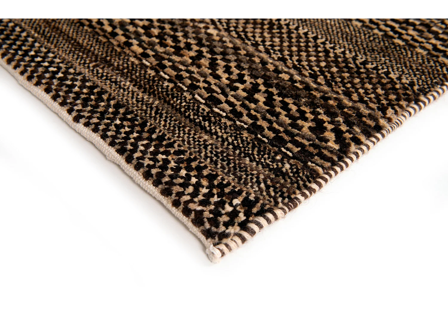 Tapis de laine 169x249 brun Juma